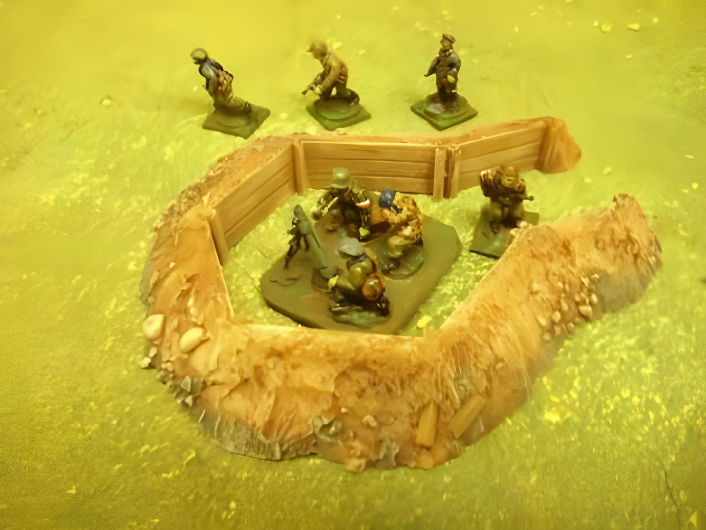1:72 WOOD LINED ARTILLERY PIT