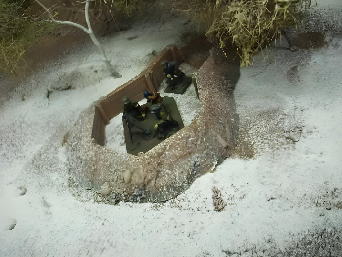 1:72 WOOD LINED ARTILLERY PIT