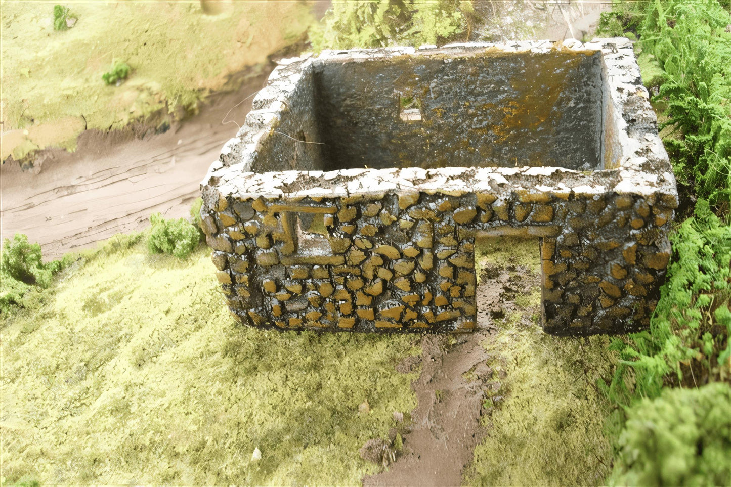 1:76 ABANDONED STONE CROFT