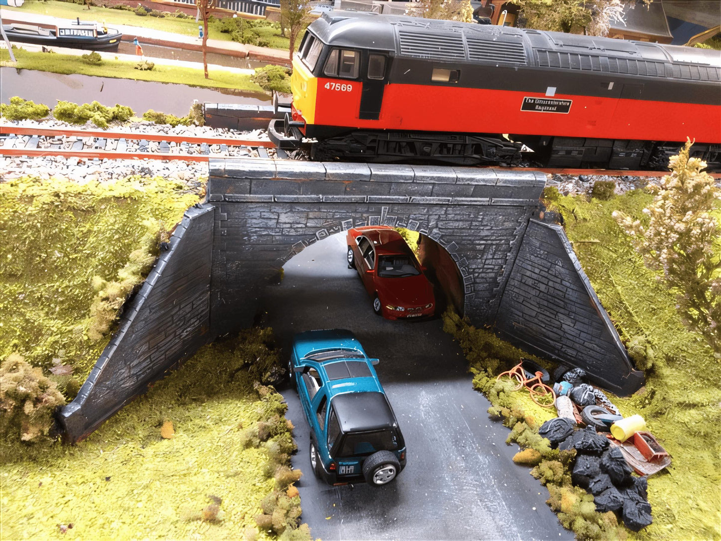 1:76 1/2 STONE BRIDGE or TUNNEL MOUTH
