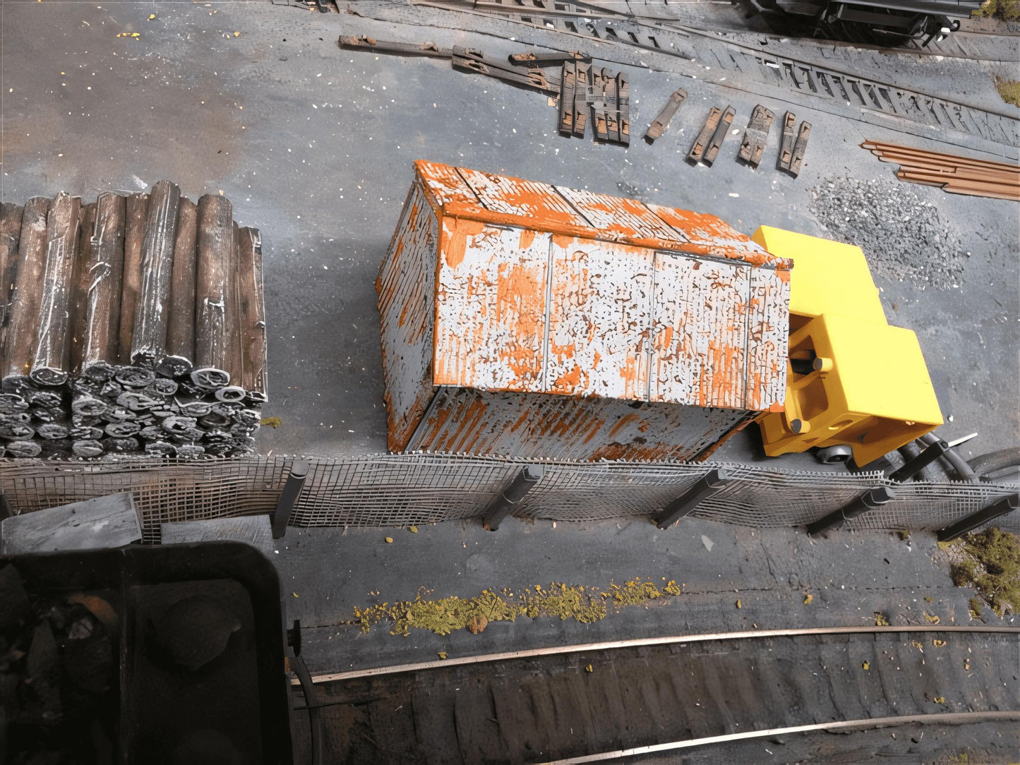 1:76 INDUSTRIAL BUILDING OR TOOL SHED