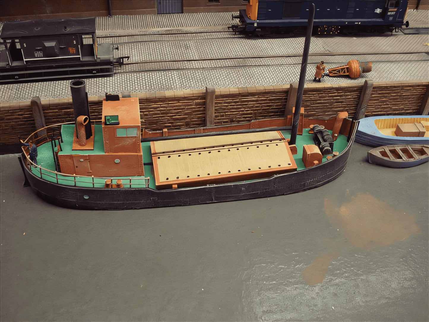 1:76 CLYDE PUFFER WATERLINE MODEL