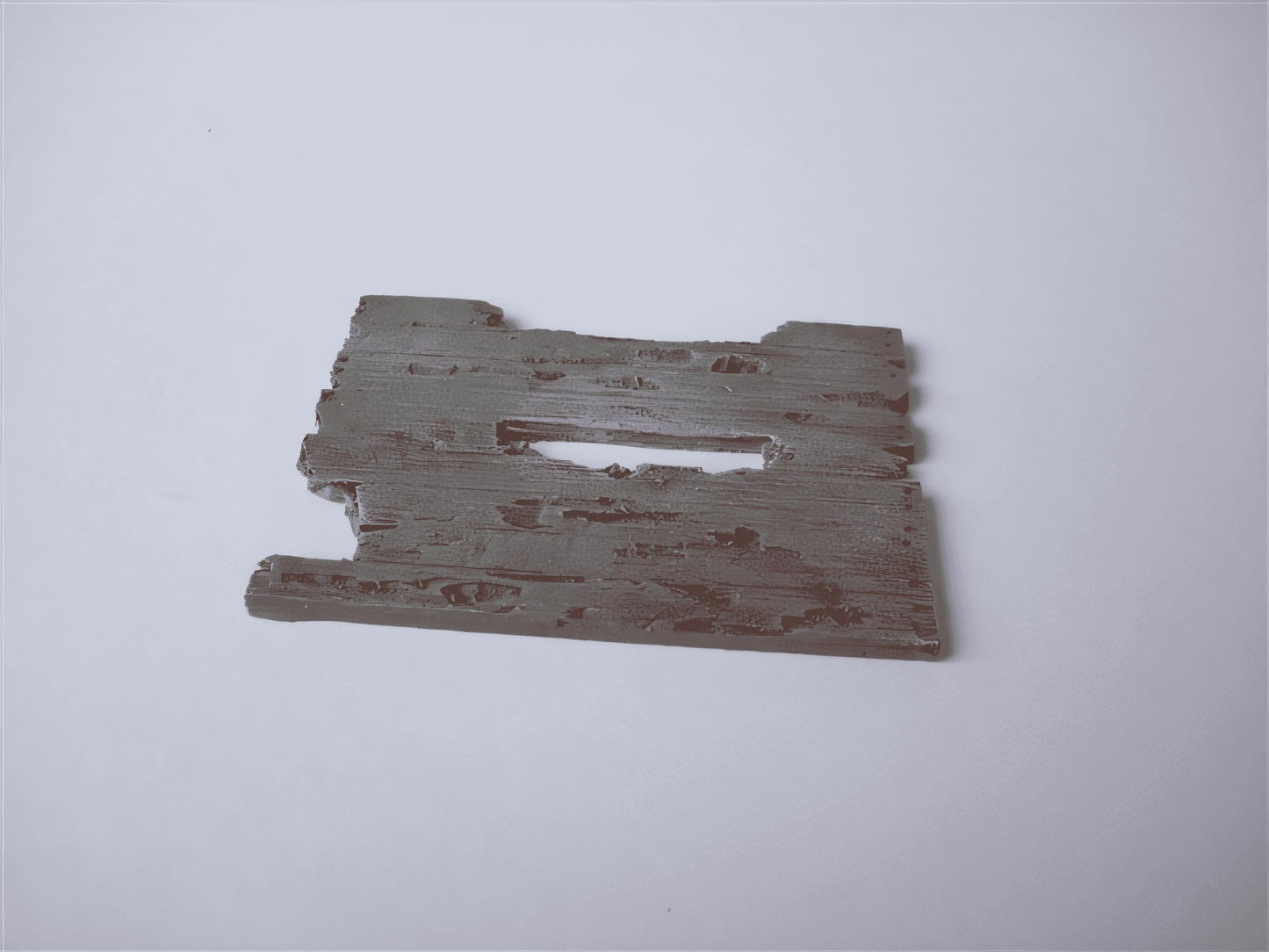 1:76 WOODEN PIER DECK ROTTED