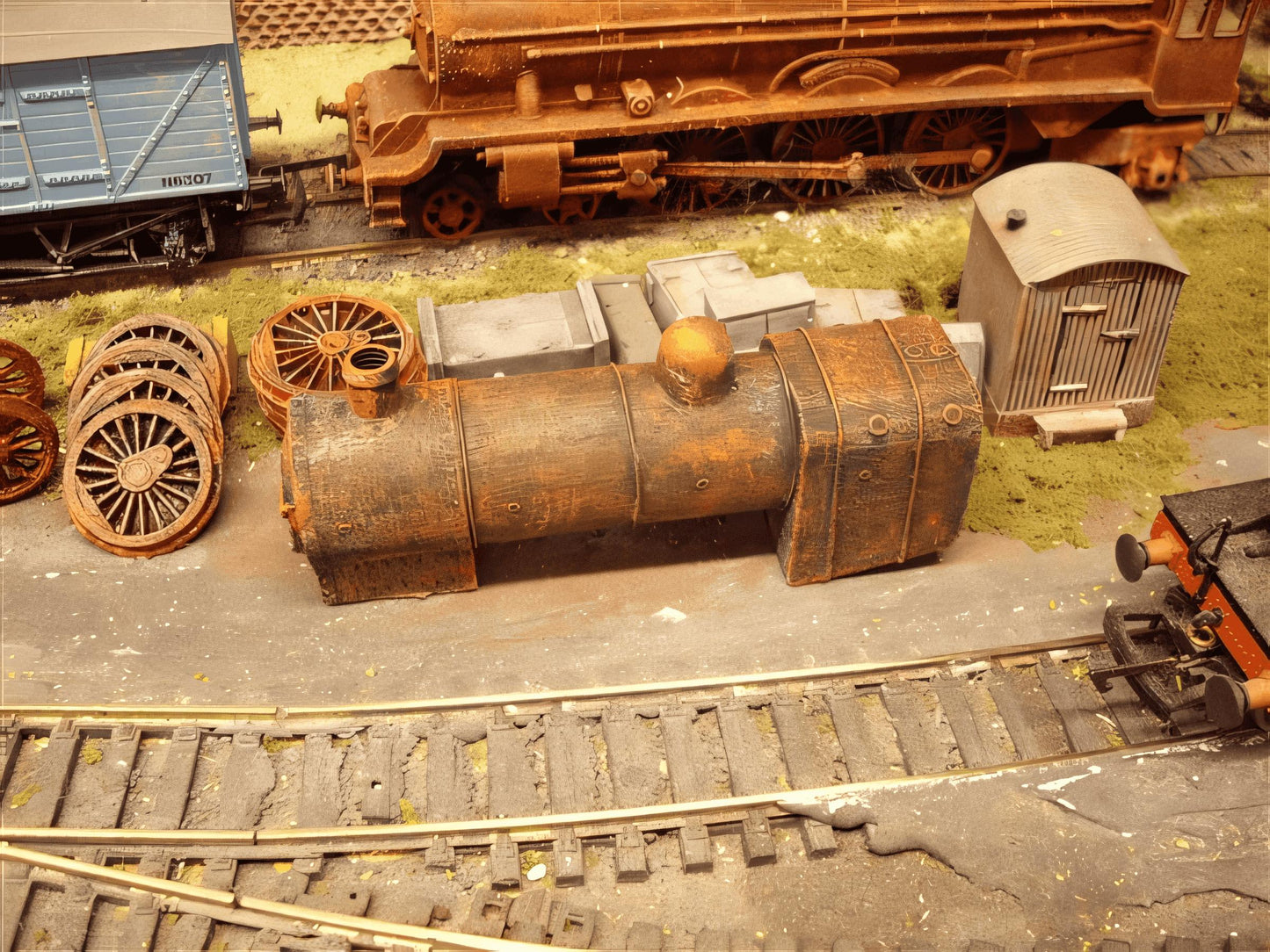 1:76 SCRAP 0-6-0 LOCO BOILER