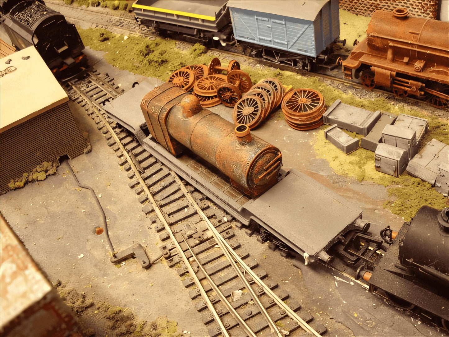 1:76 SCRAP 0-6-0 LOCO BOILER