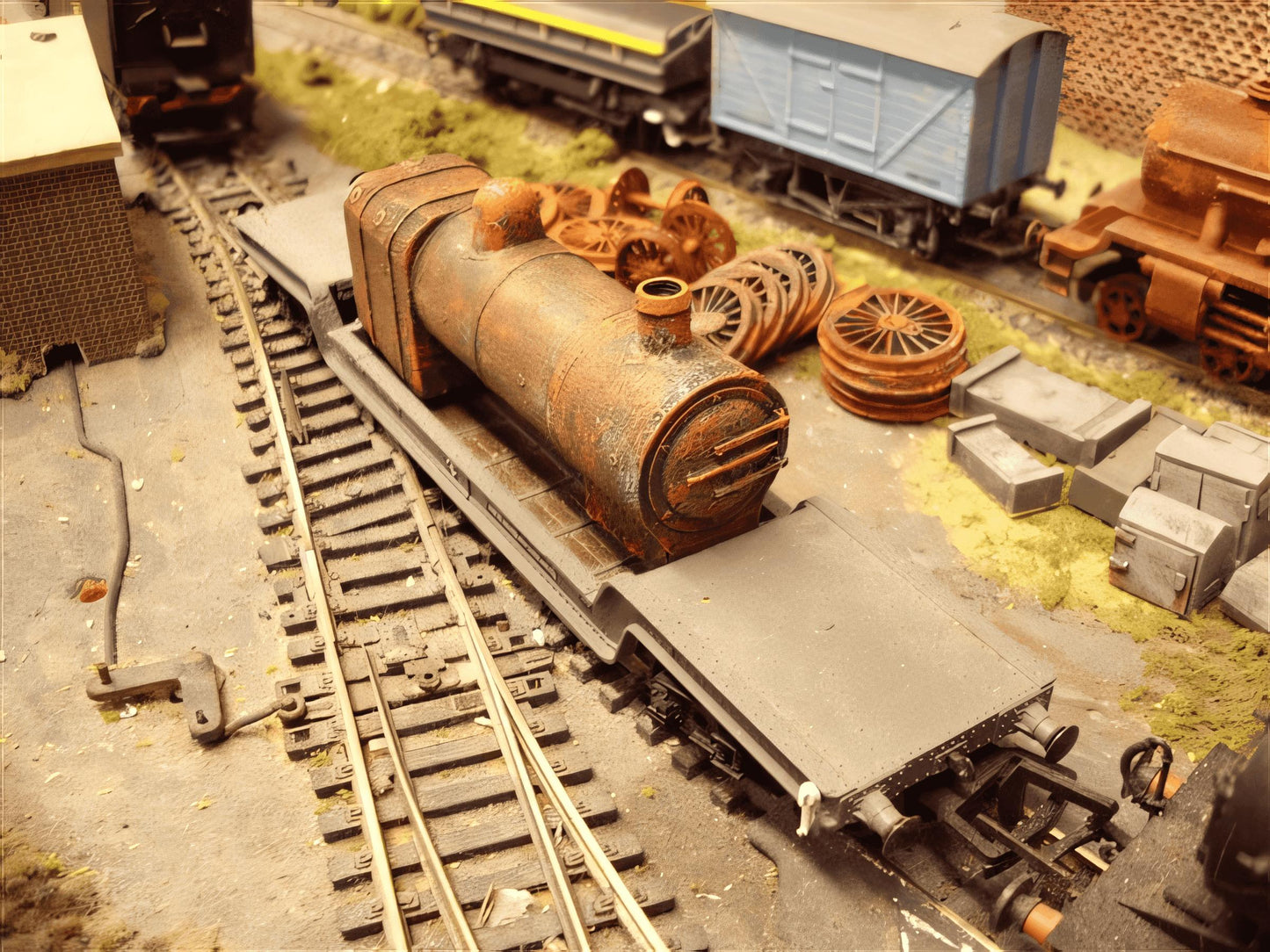 1:76 SCRAP 0-6-0 LOCO BOILER