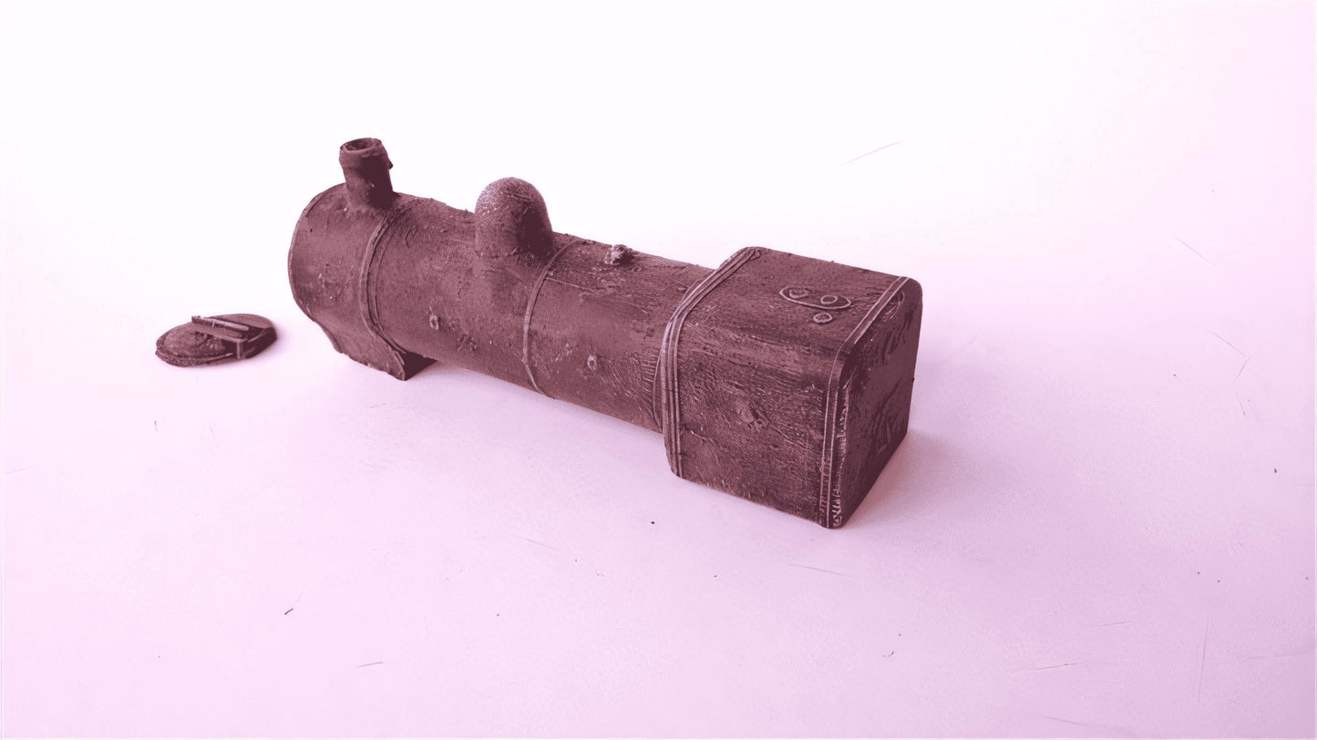 1:76 SCRAP 0-6-0 LOCO BOILER version 2