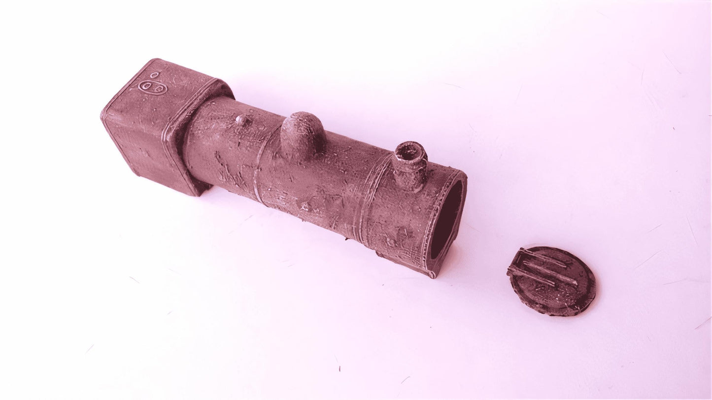 1:76 SCRAP 0-6-0 LOCO BOILER version 2