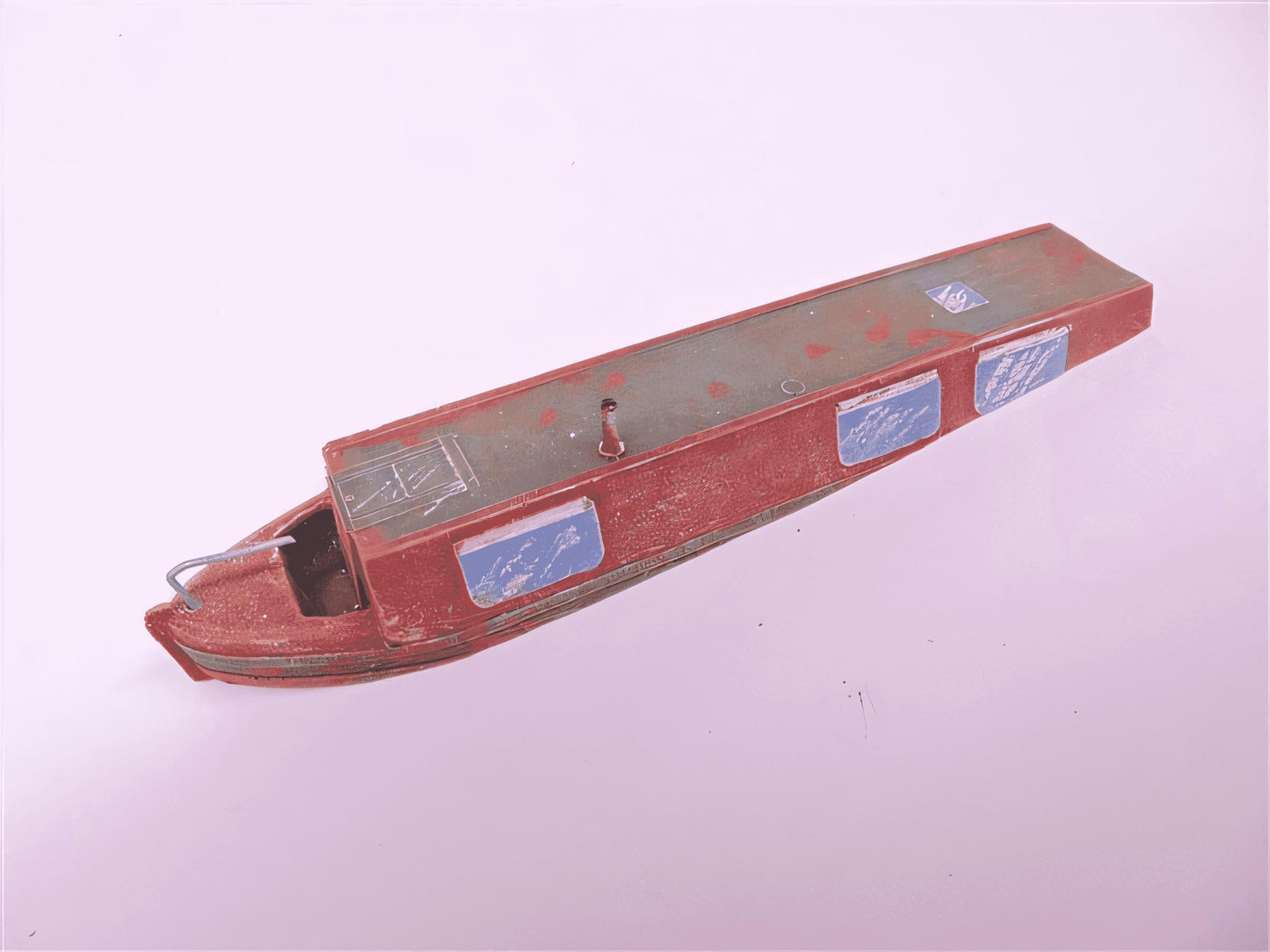 1:76 FLOODED CANAL HOUSEBOAT