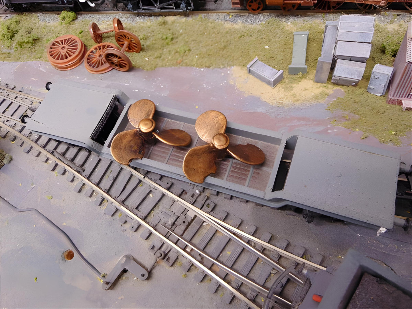 1:76 DAMAGED SHIPS PROPELLER