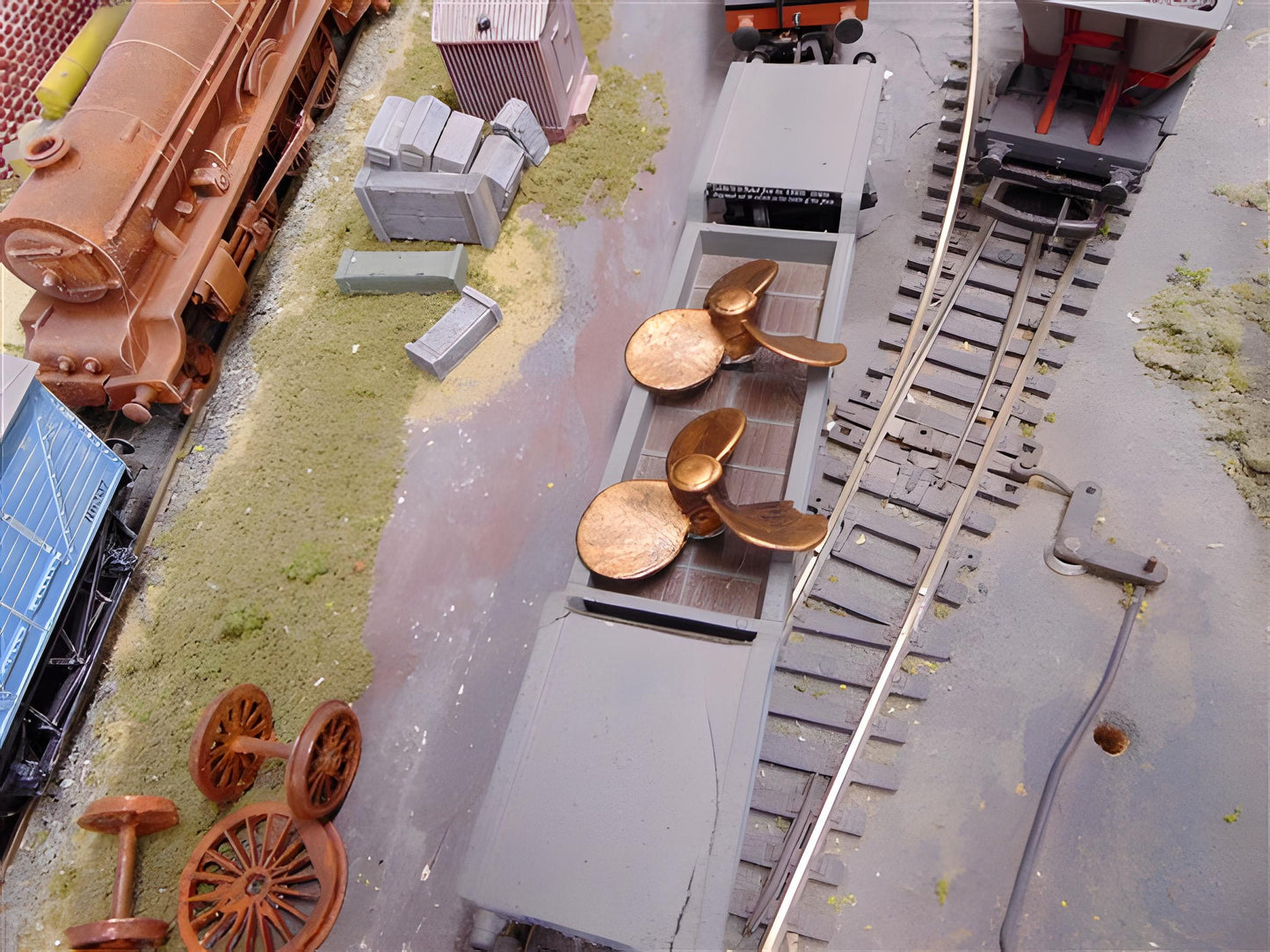 1:76 DAMAGED SHIPS PROPELLER