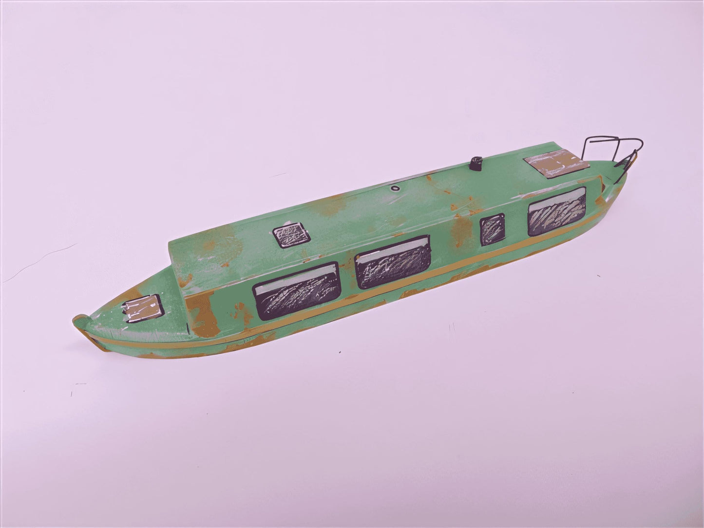 1:76 CANAL HOUSEBOAT