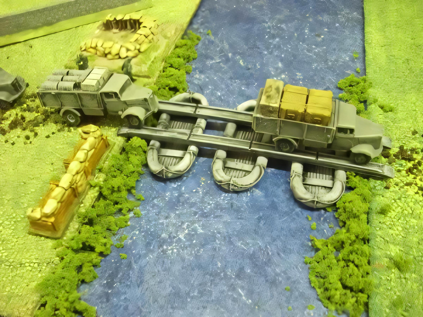 1:72 3 BOAT PONTOON BRIDGE