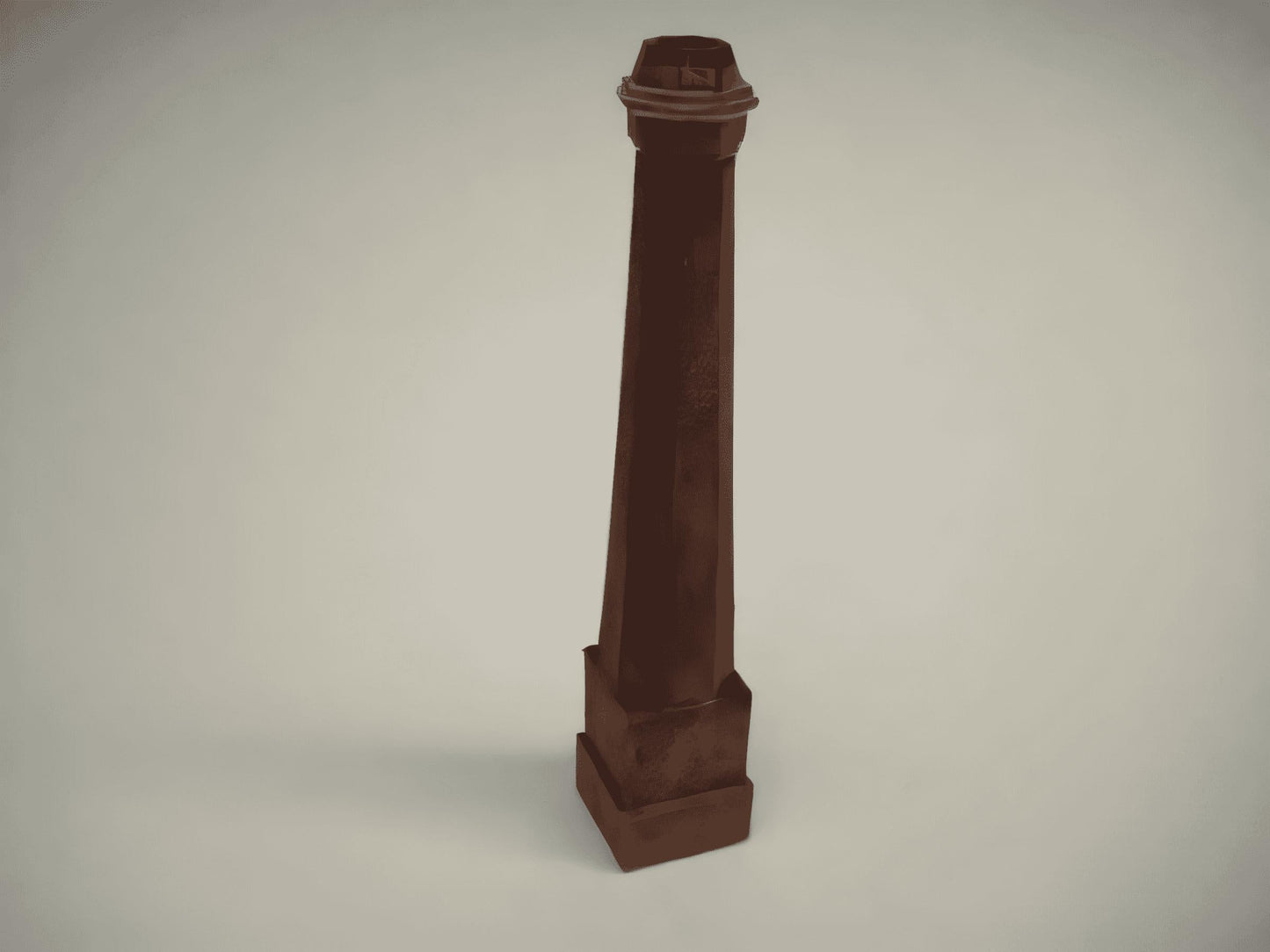 1:76 BRICK BUILT CHIMNEY STACK