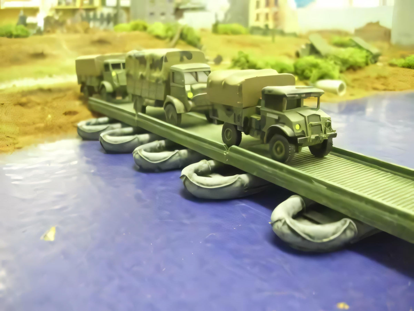 1:72 ROAD DECK FOR WW2 BRITISH PONTOON BRIDGE