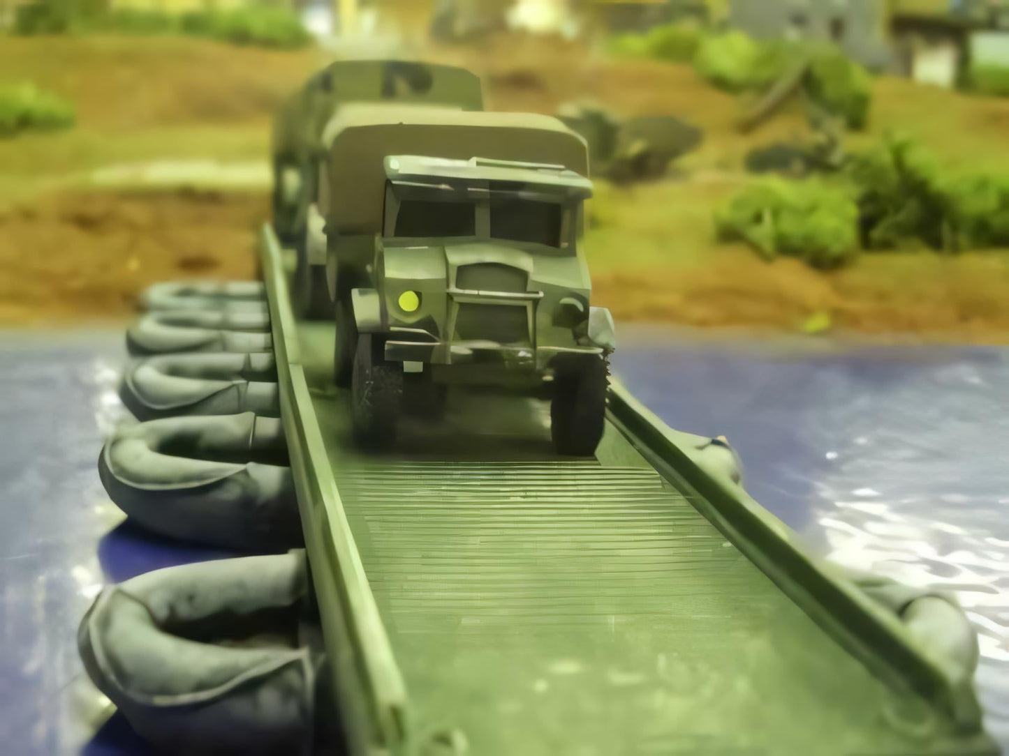 1:72 ROAD DECK FOR WW2 BRITISH PONTOON BRIDGE