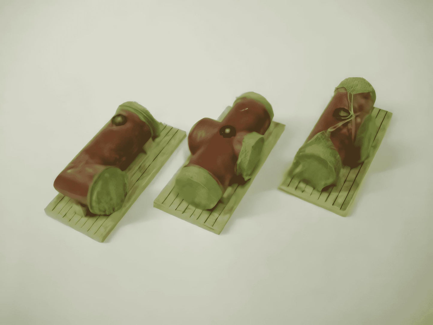 1:76 LARGE PIPES WAGON LOAD x 3