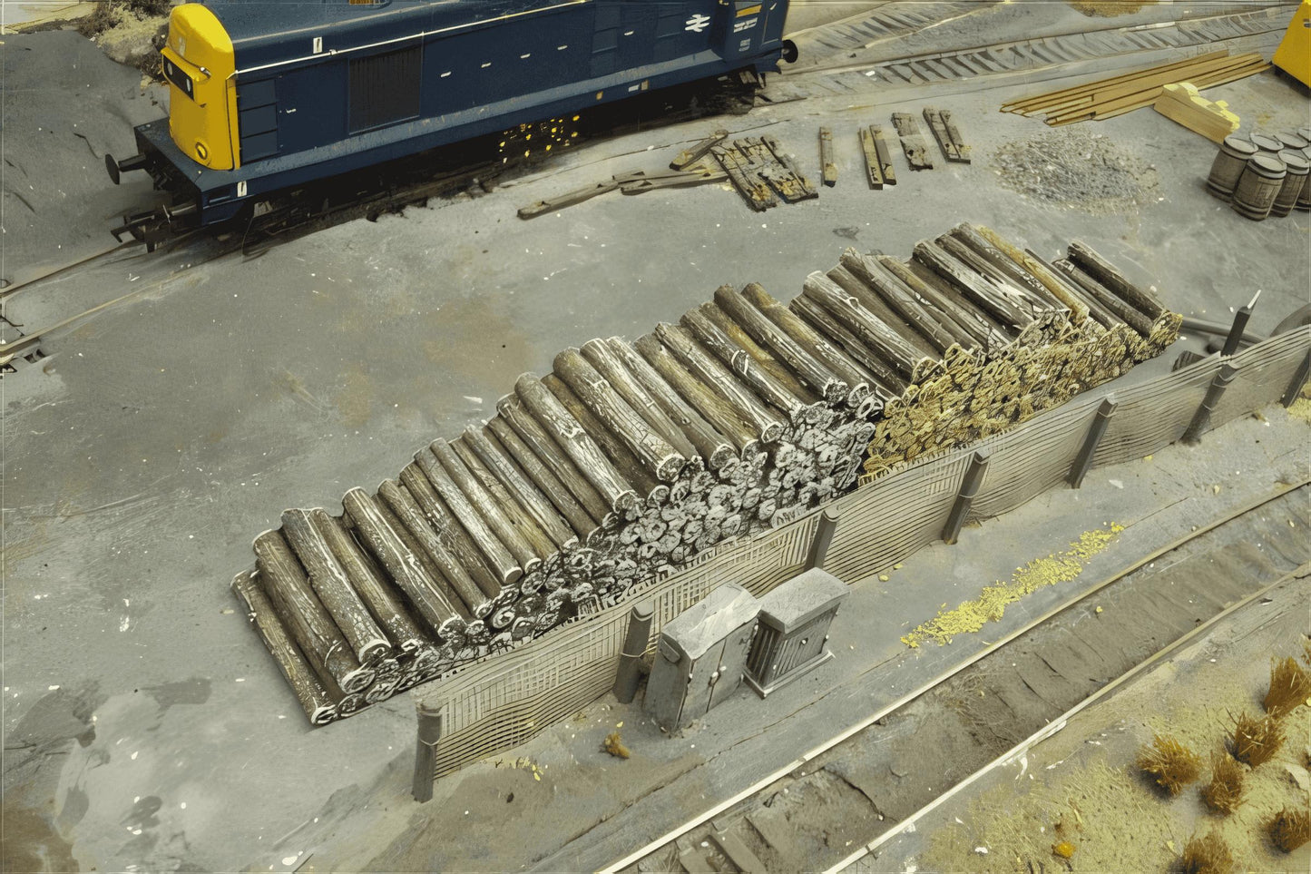 1:76 LOG PILE