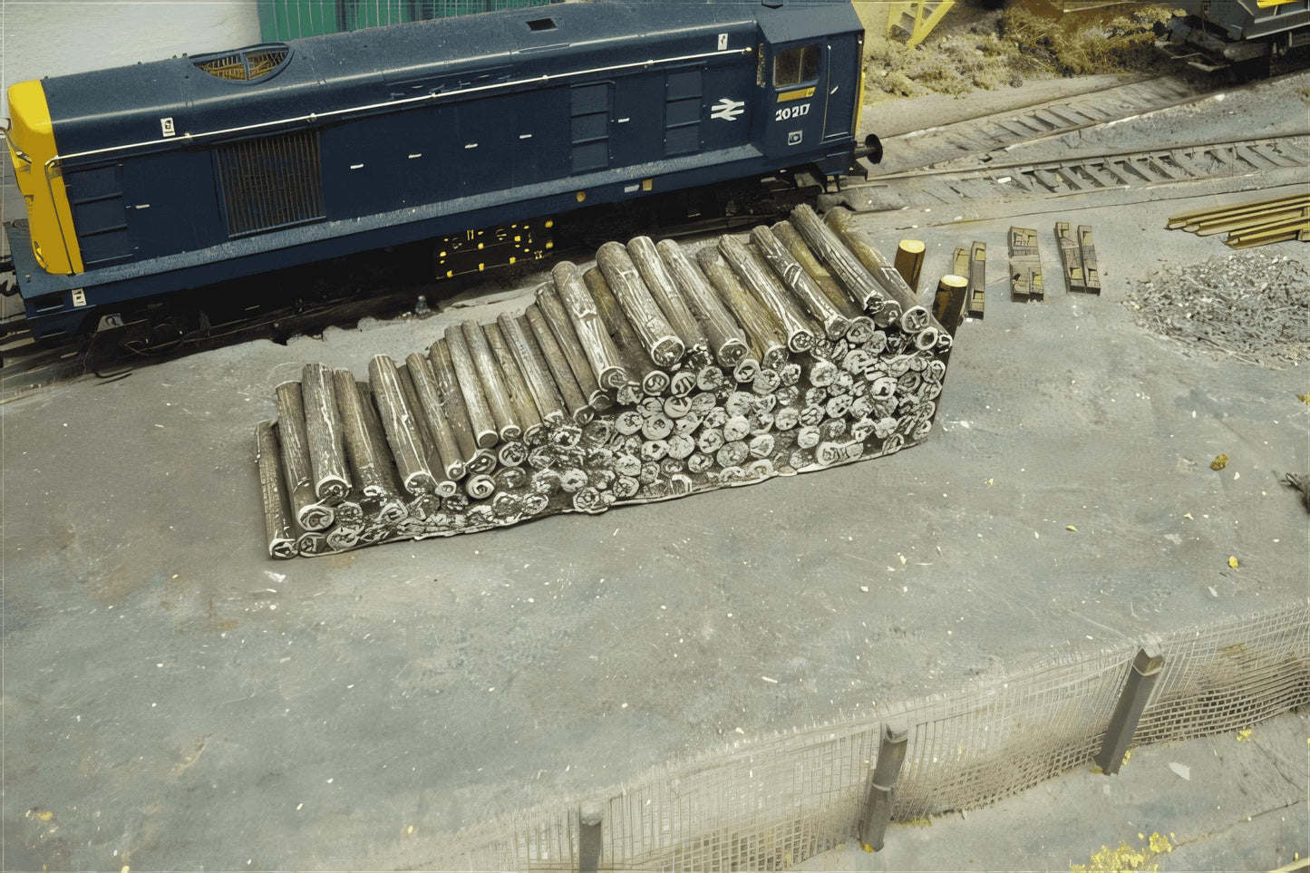 1:76 LOG PILE