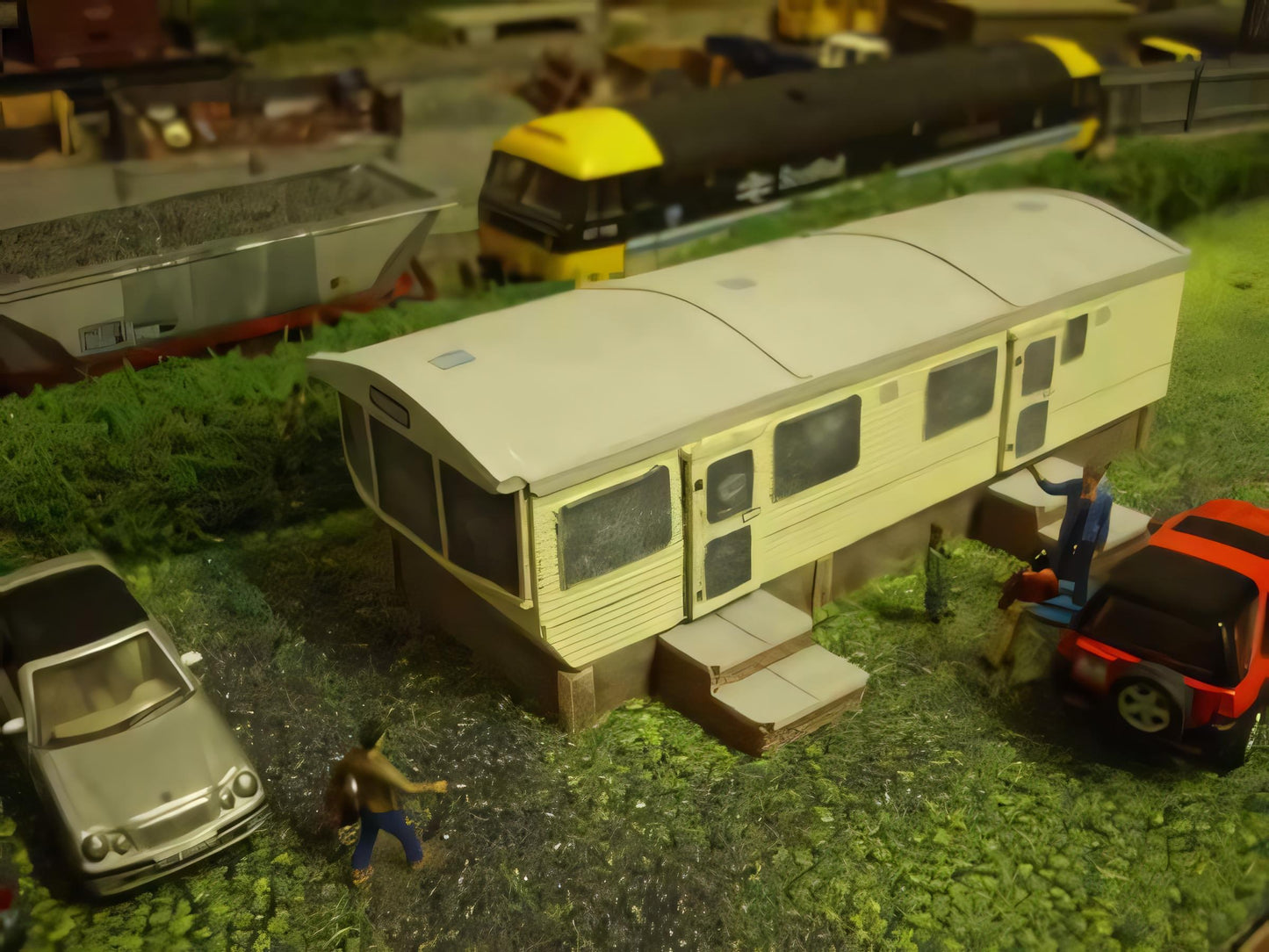 1:72 LARGE STATIC CARAVAN