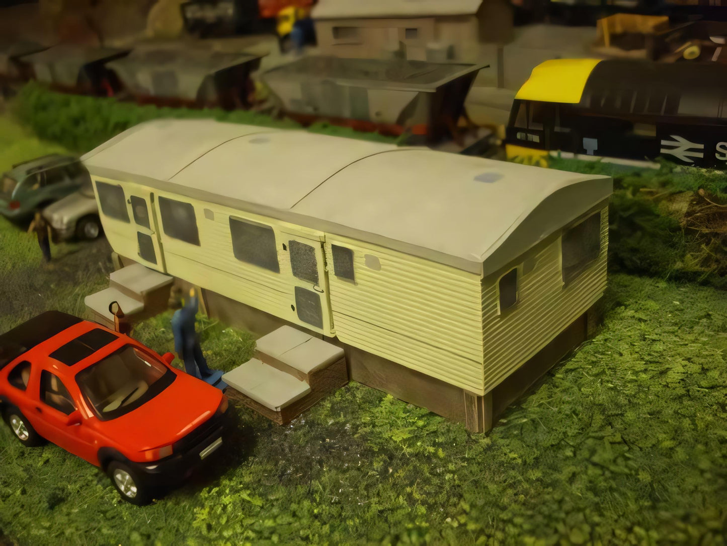 1:72 LARGE STATIC CARAVAN