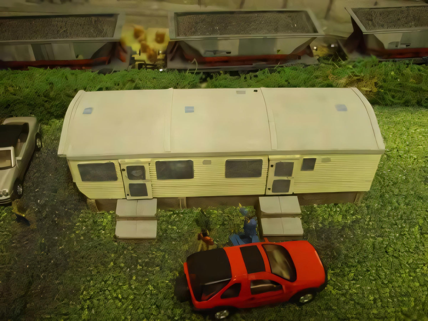 1:72 LARGE STATIC CARAVAN