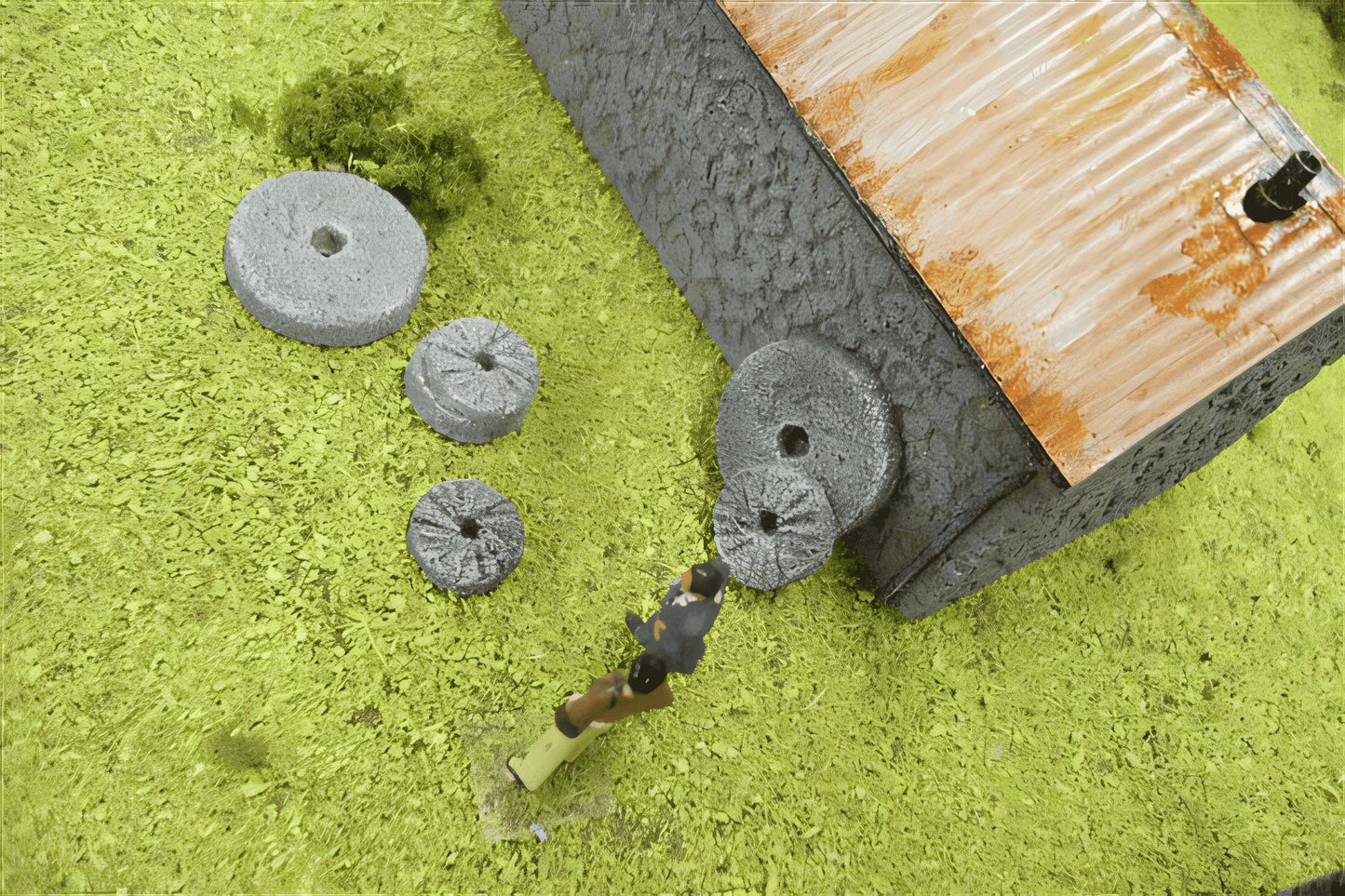 1:76 OLD MILL STONES pack of 6