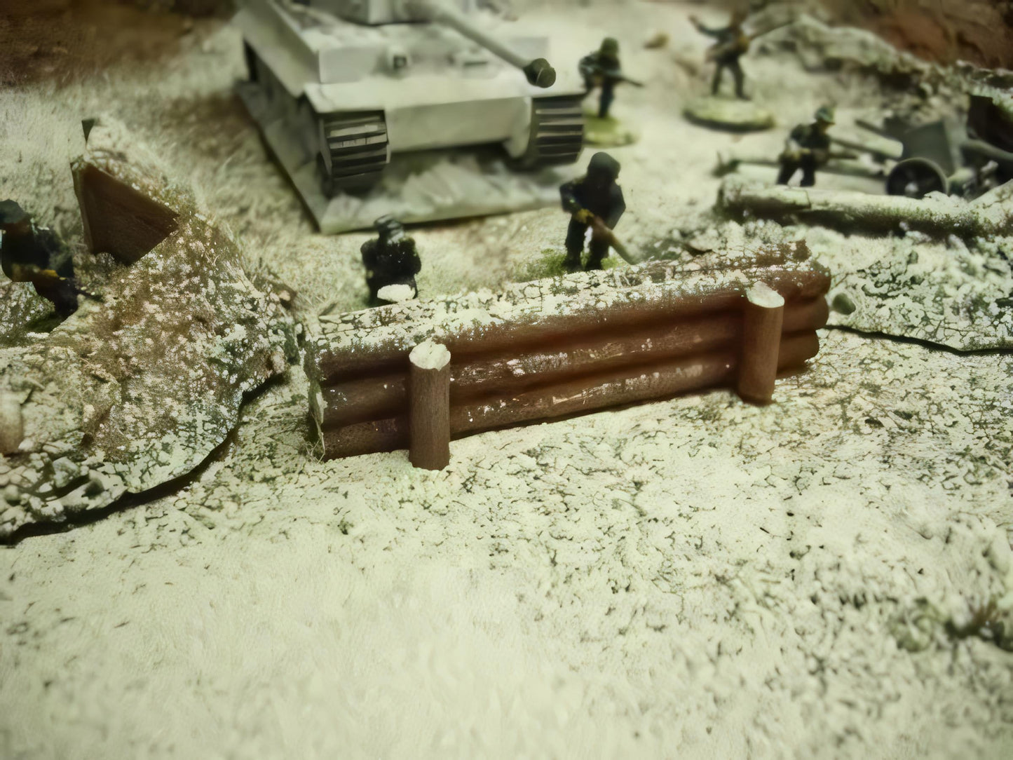 1:72 LOG BARRICADE (pack of 4)