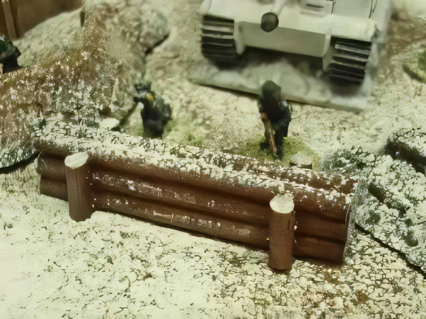 1:72 LOG BARRICADE (pack of 4)