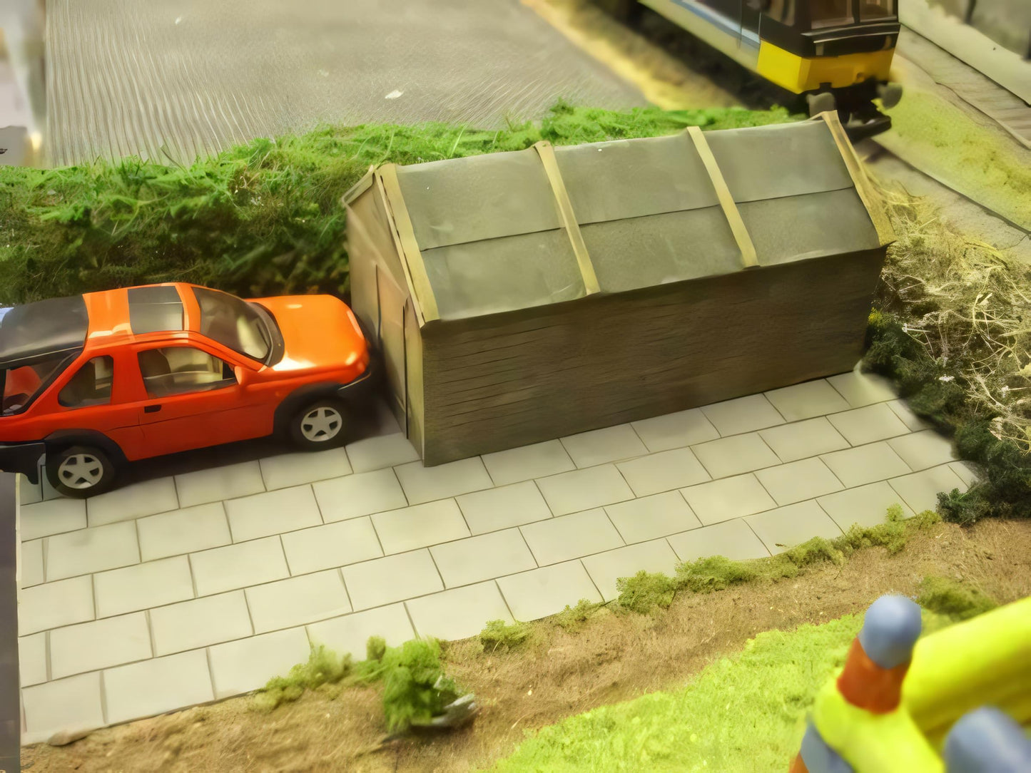1:76 TIMBER GARAGE OR WORKSHOP