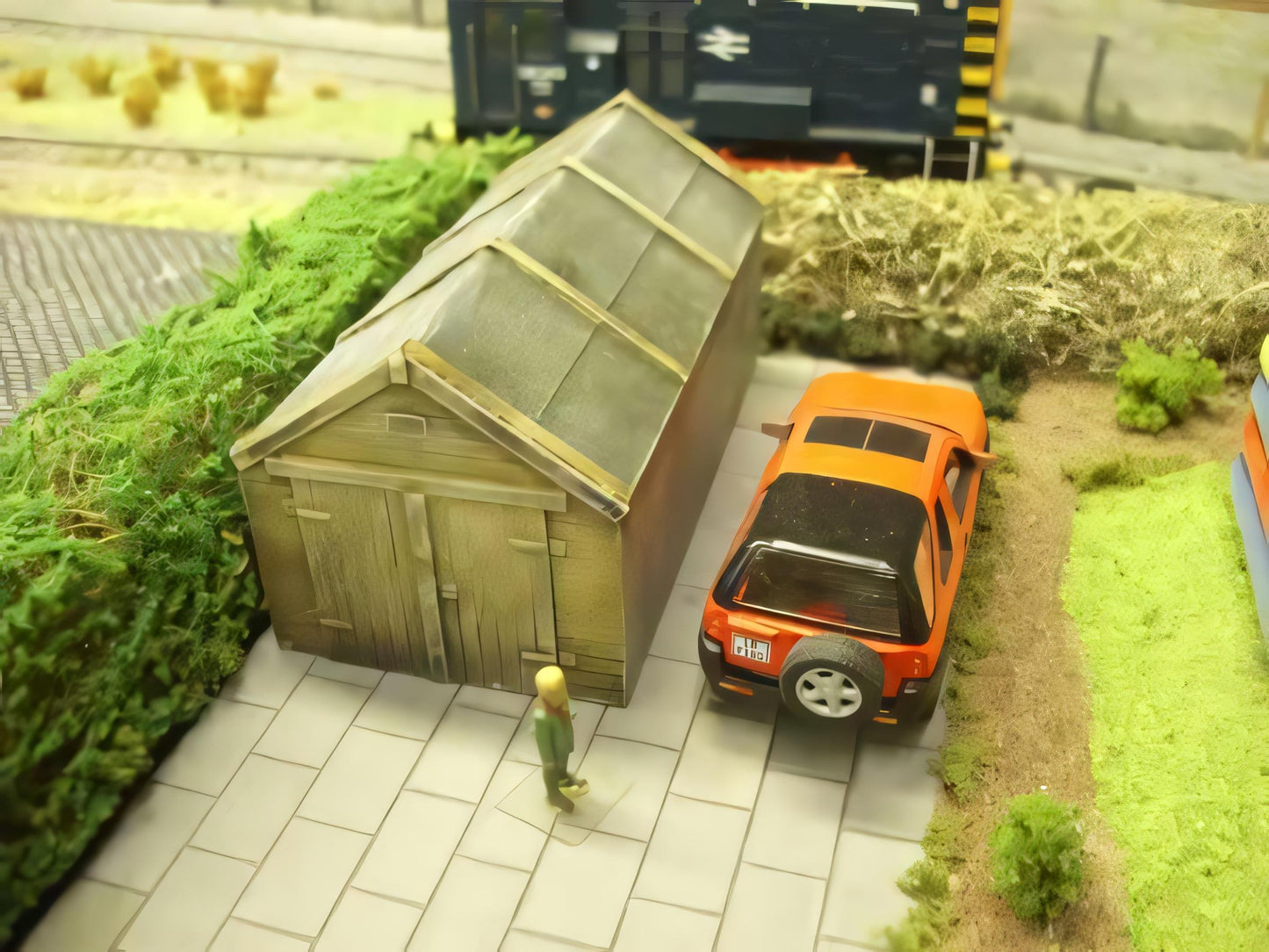 1:76 TIMBER GARAGE OR WORKSHOP