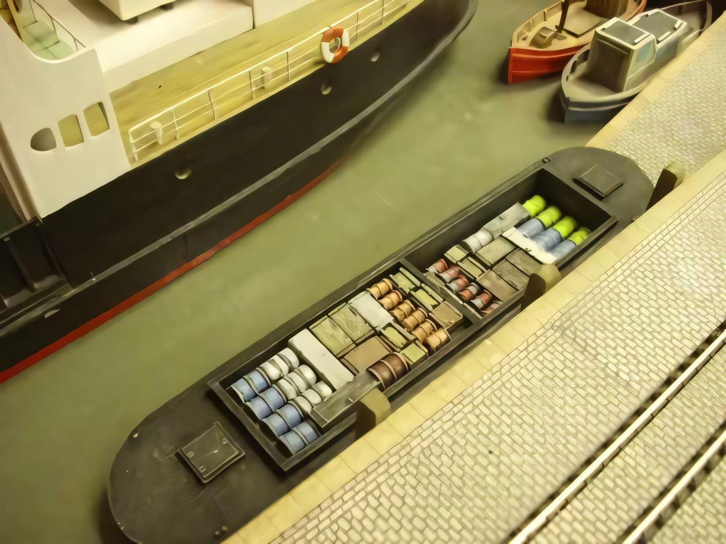 1:76 TWIN HOLD DUMB BARGE