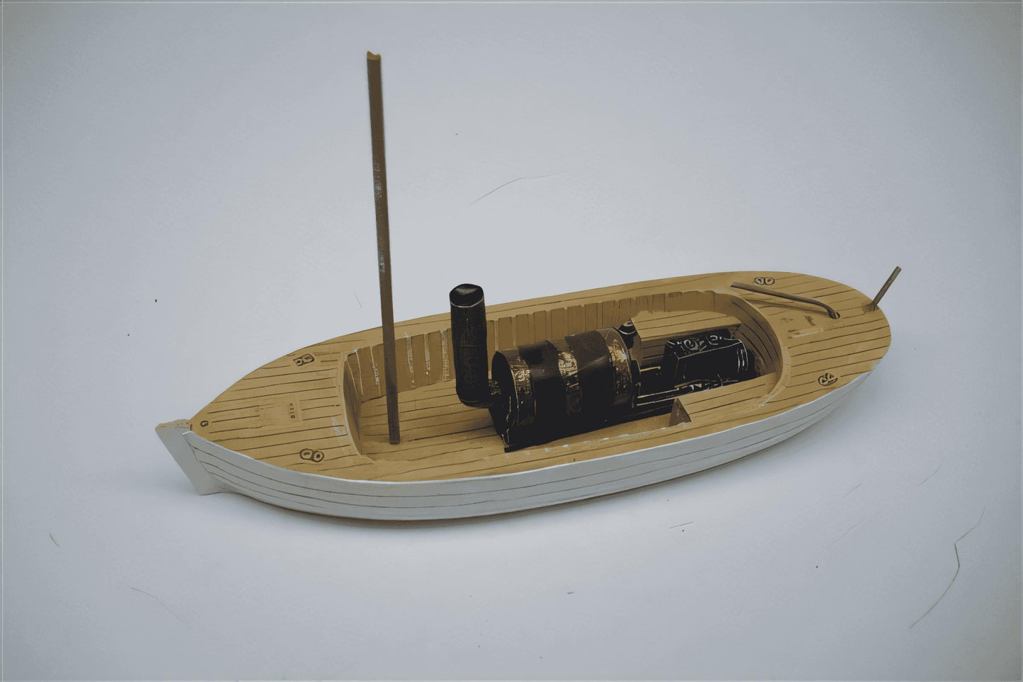 1:76 VICTORIAN STEAM LAUNCH FOR LAKES AND CANALS