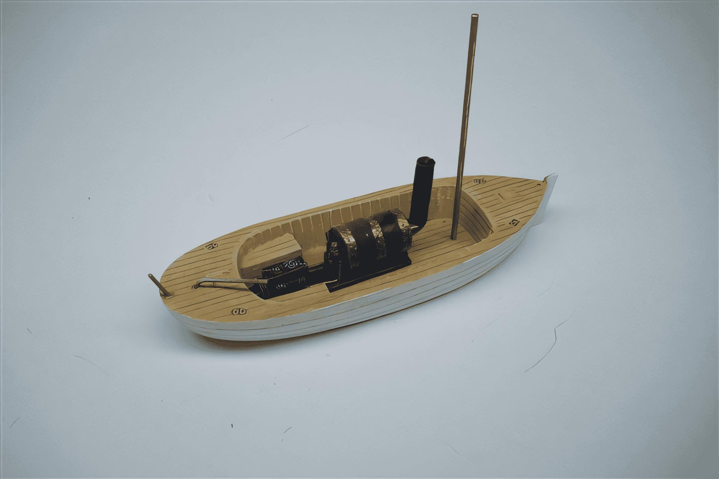 1:76 VICTORIAN STEAM LAUNCH FOR LAKES AND CANALS