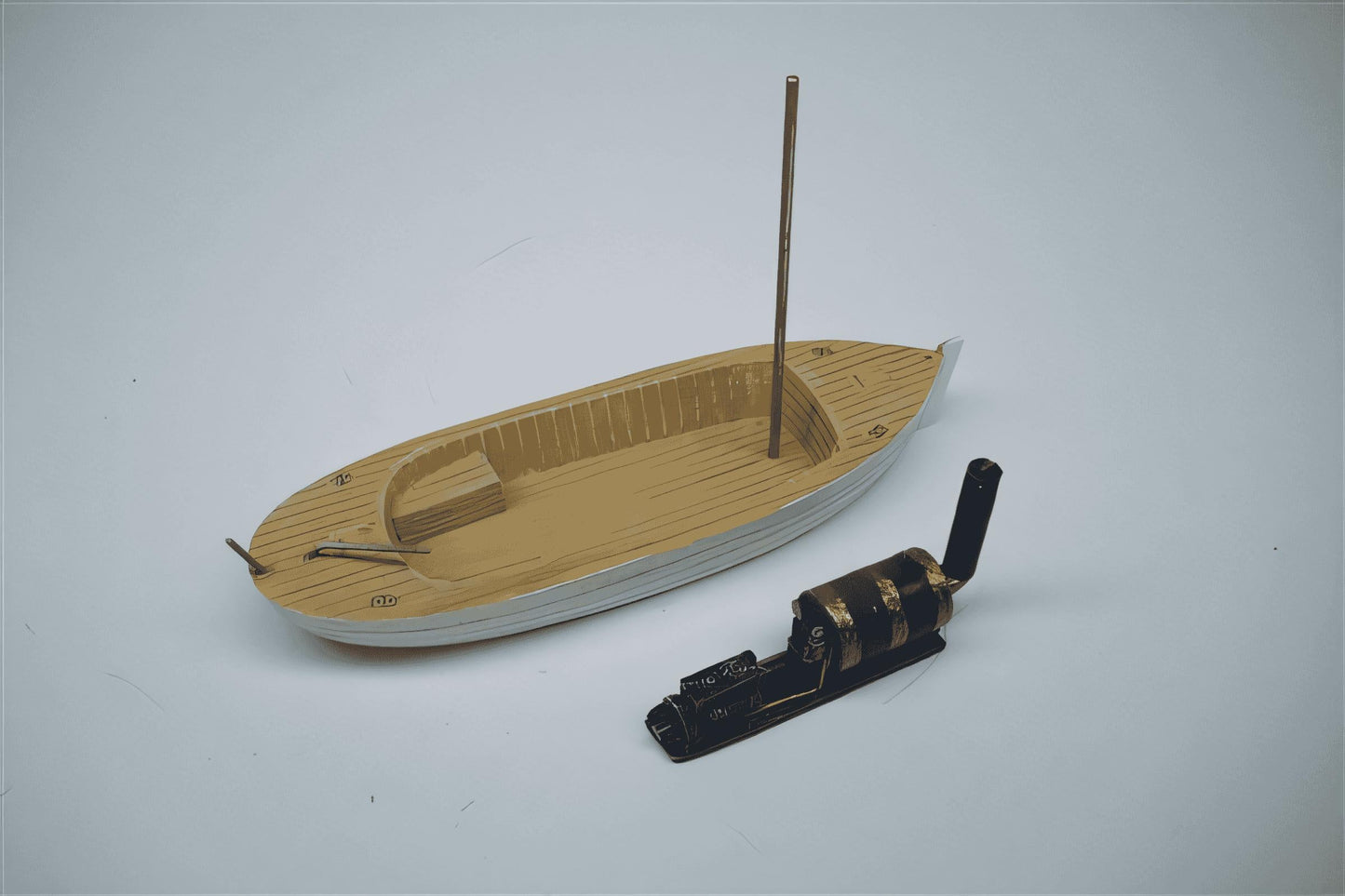 1:76 VICTORIAN STEAM LAUNCH FOR LAKES AND CANALS