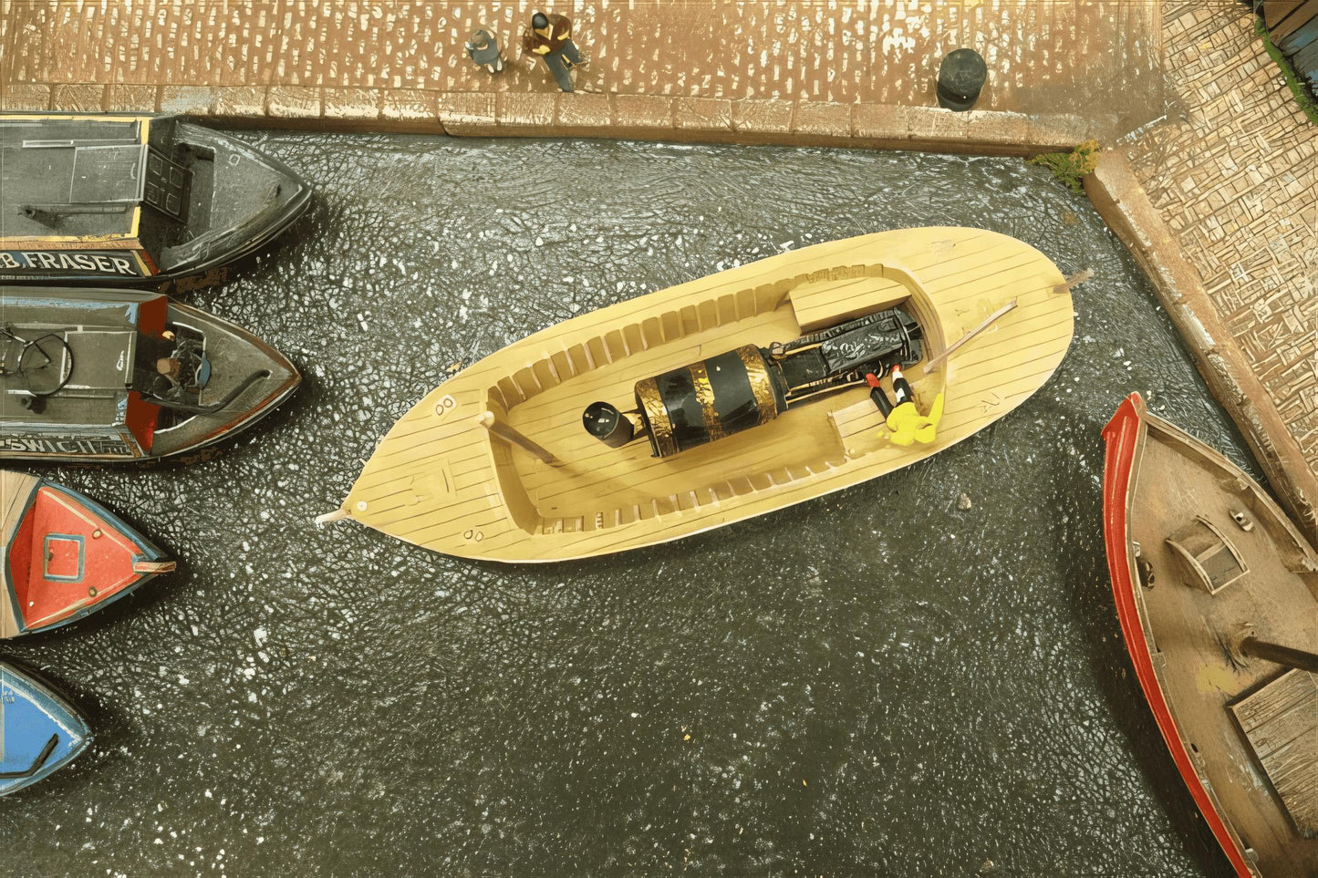 1:76 VICTORIAN STEAM LAUNCH FOR LAKES AND CANALS