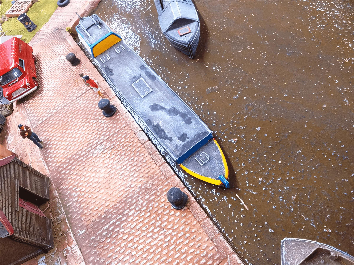 1:76 53ft CANAL TANK BOAT