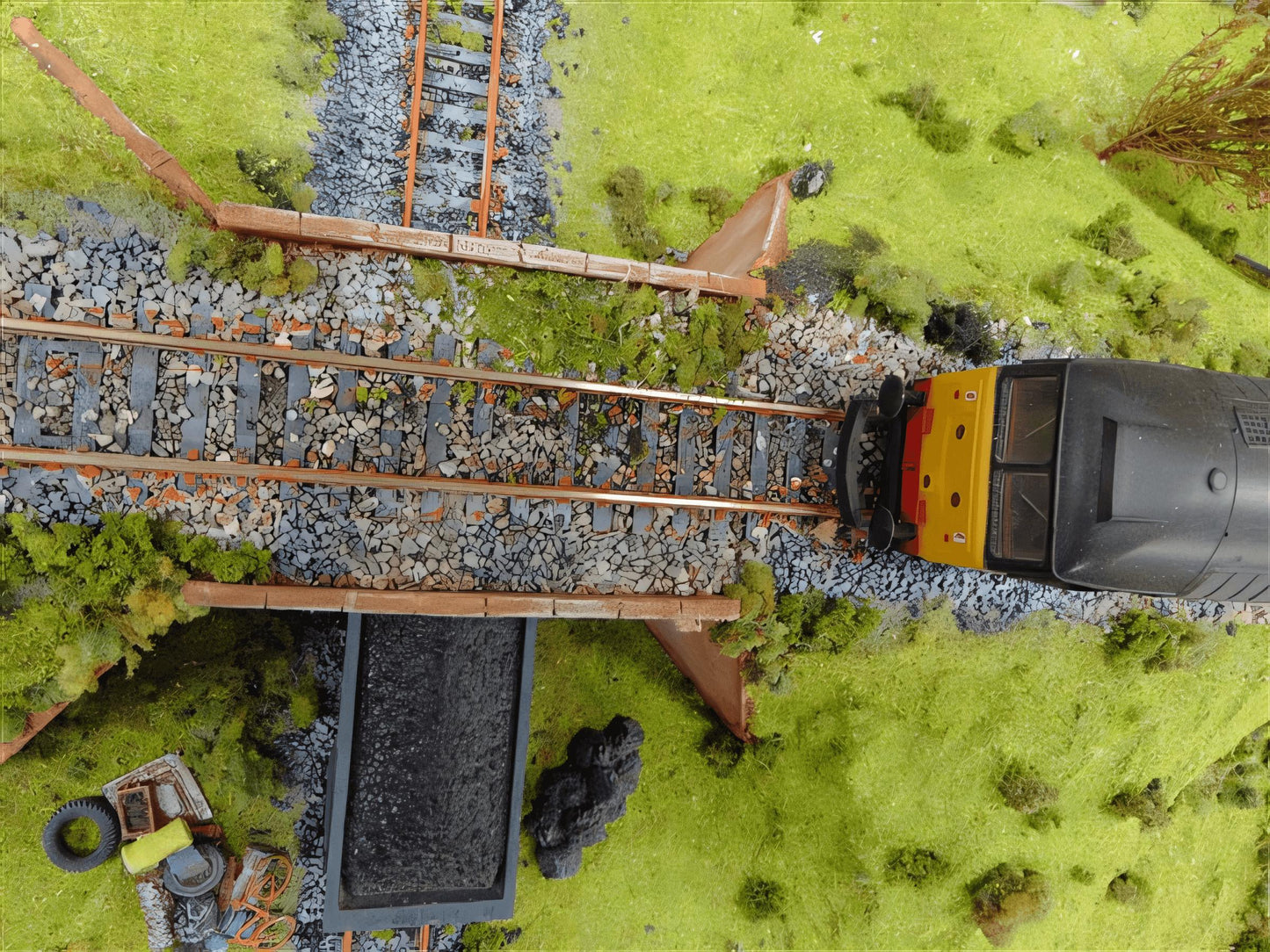 1:76 1/2 RAIL BRIDGE or TUNNEL MOUTH