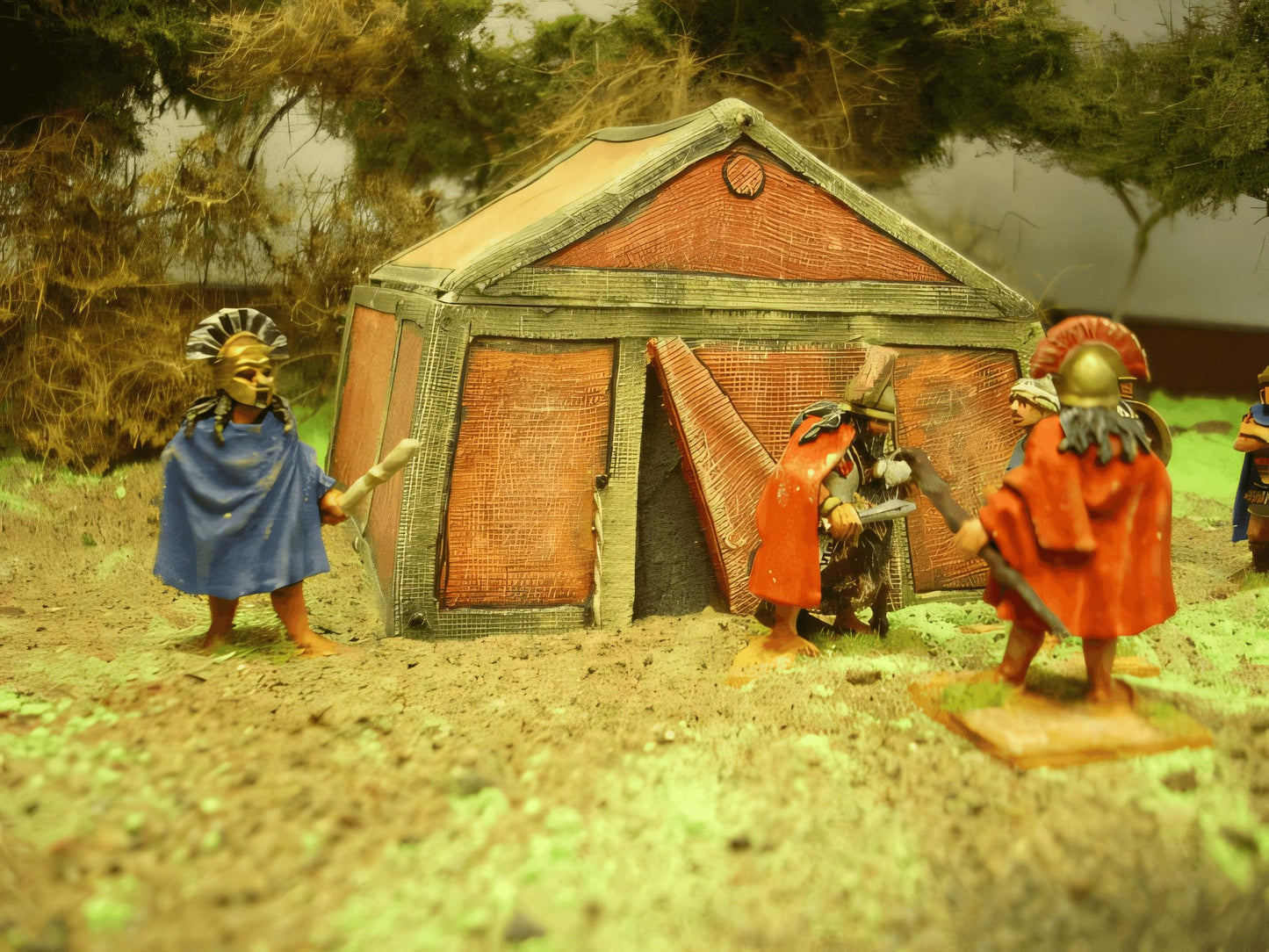 28mm LARGE COMMAND TENT