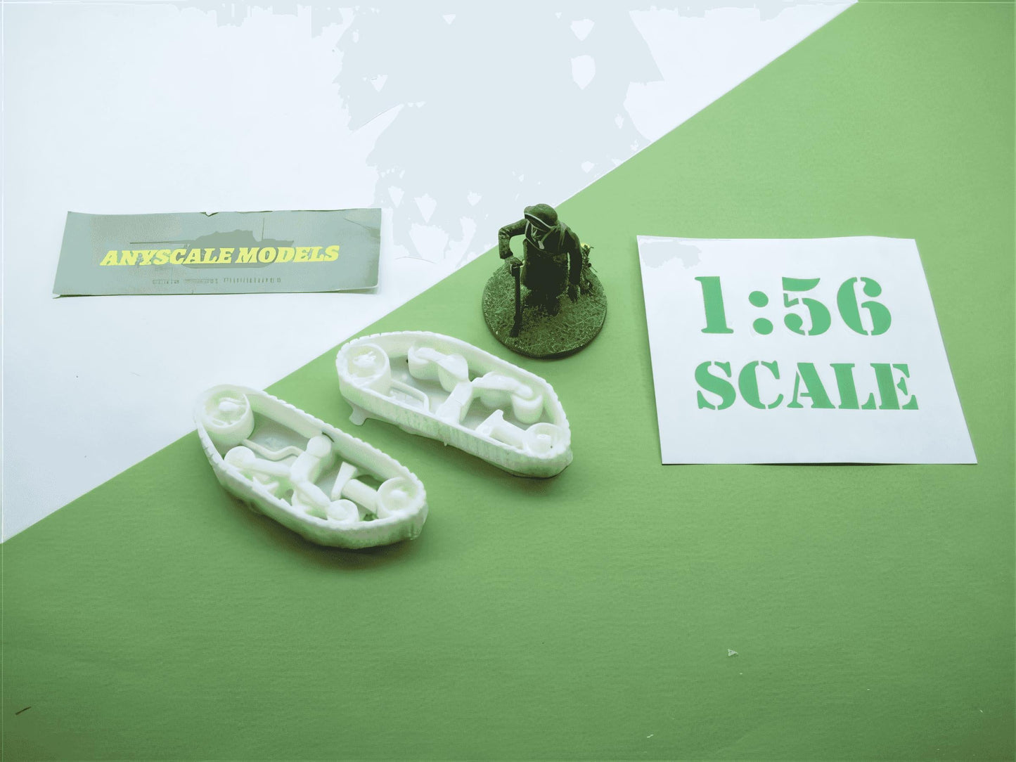 28mm TRACK ASSEMBLIES FOR U.S. 1/2 TRACKS