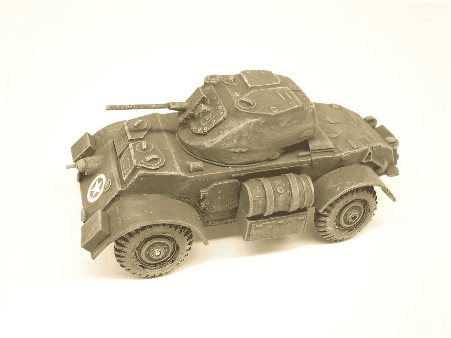 28mm T17 STAGHOUND ARMOURED CAR