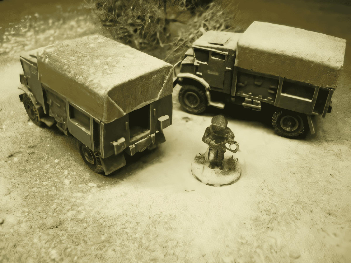 28mm FORD CMP F60S GUN TOW
