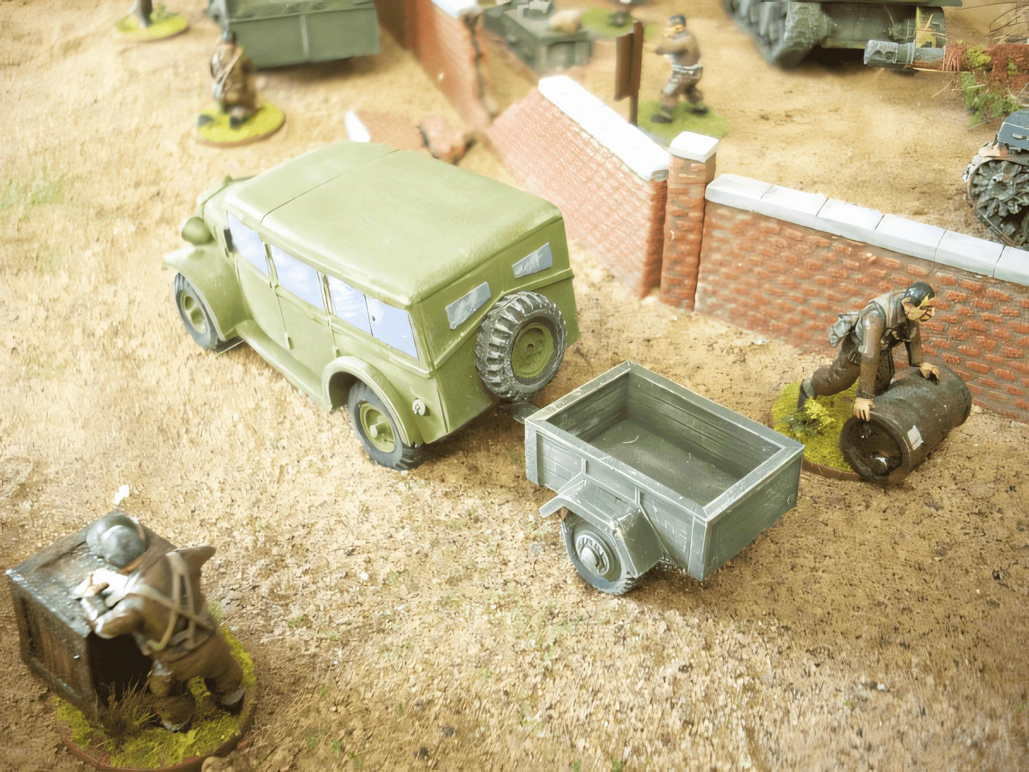 28mm BRICK WALL WITH BREACH