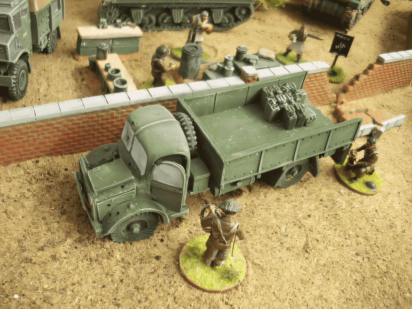 28mm BRICK WALL WITH BREACH