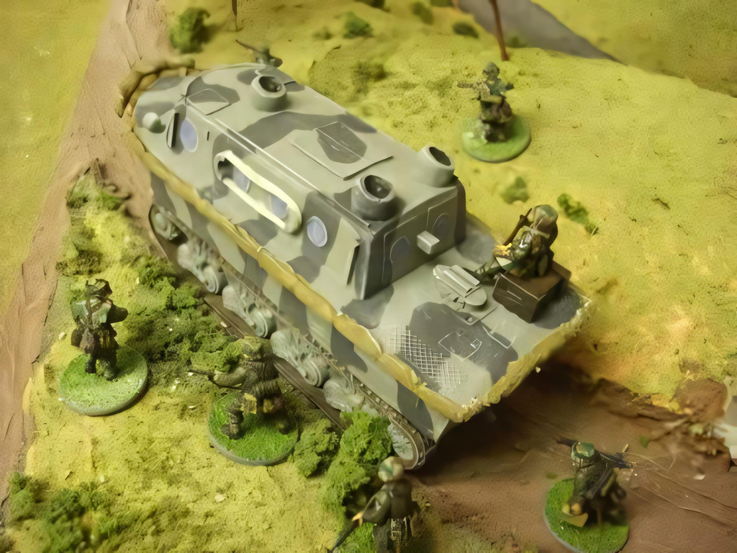 28mm LAND-WASSER-SHCLEPPER WW2 GERMAN