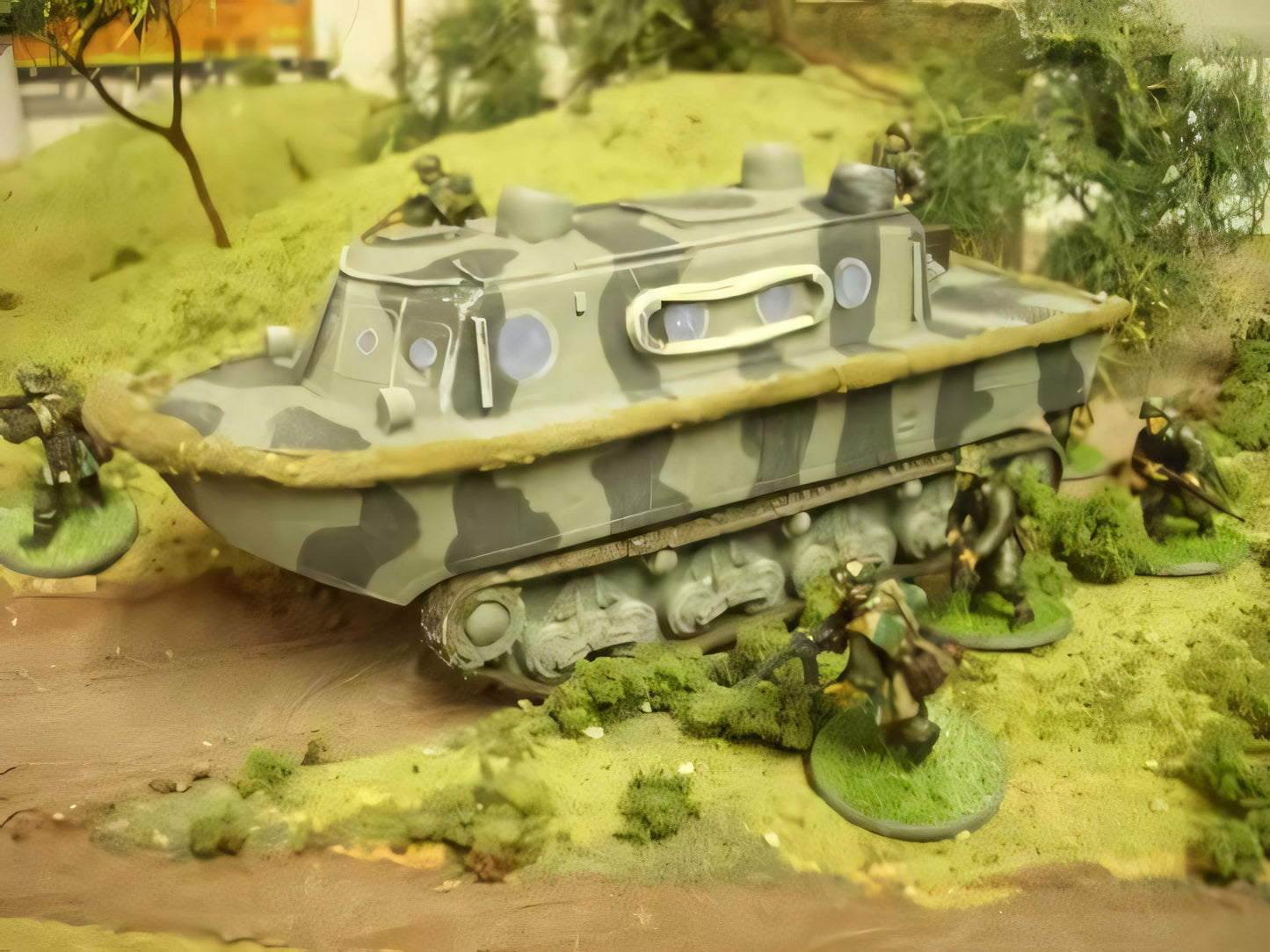 28mm LAND-WASSER-SHCLEPPER WW2 GERMAN