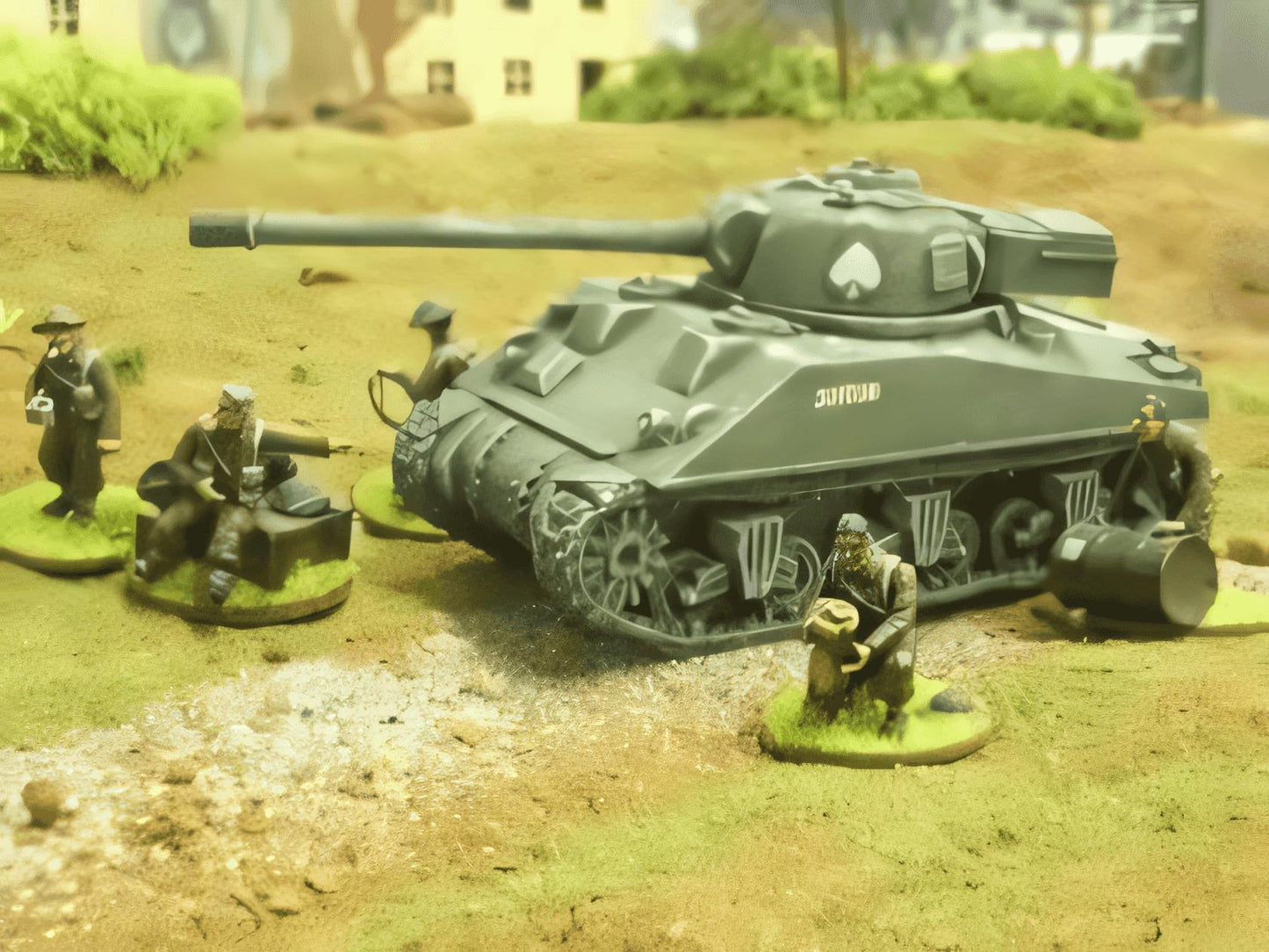 28mm BATTLEPACK M4A4 SHERMAN x 2 + 1 x SHERMAN FIREFLY