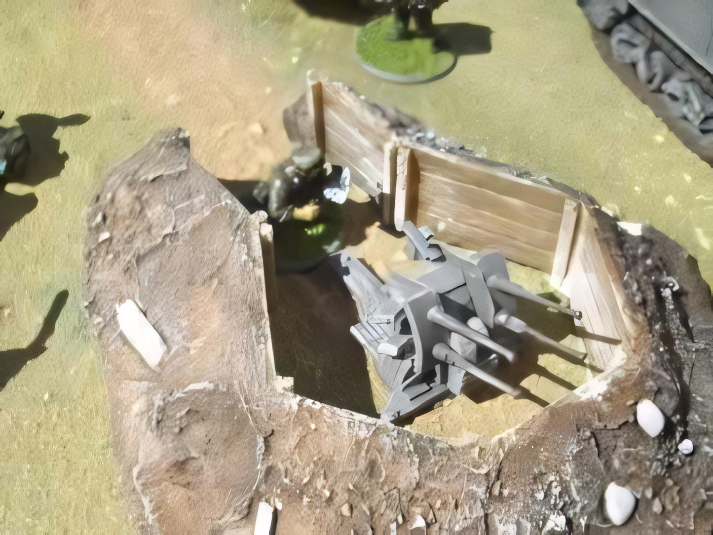 28mm 2CM QUAD FLAKGUN