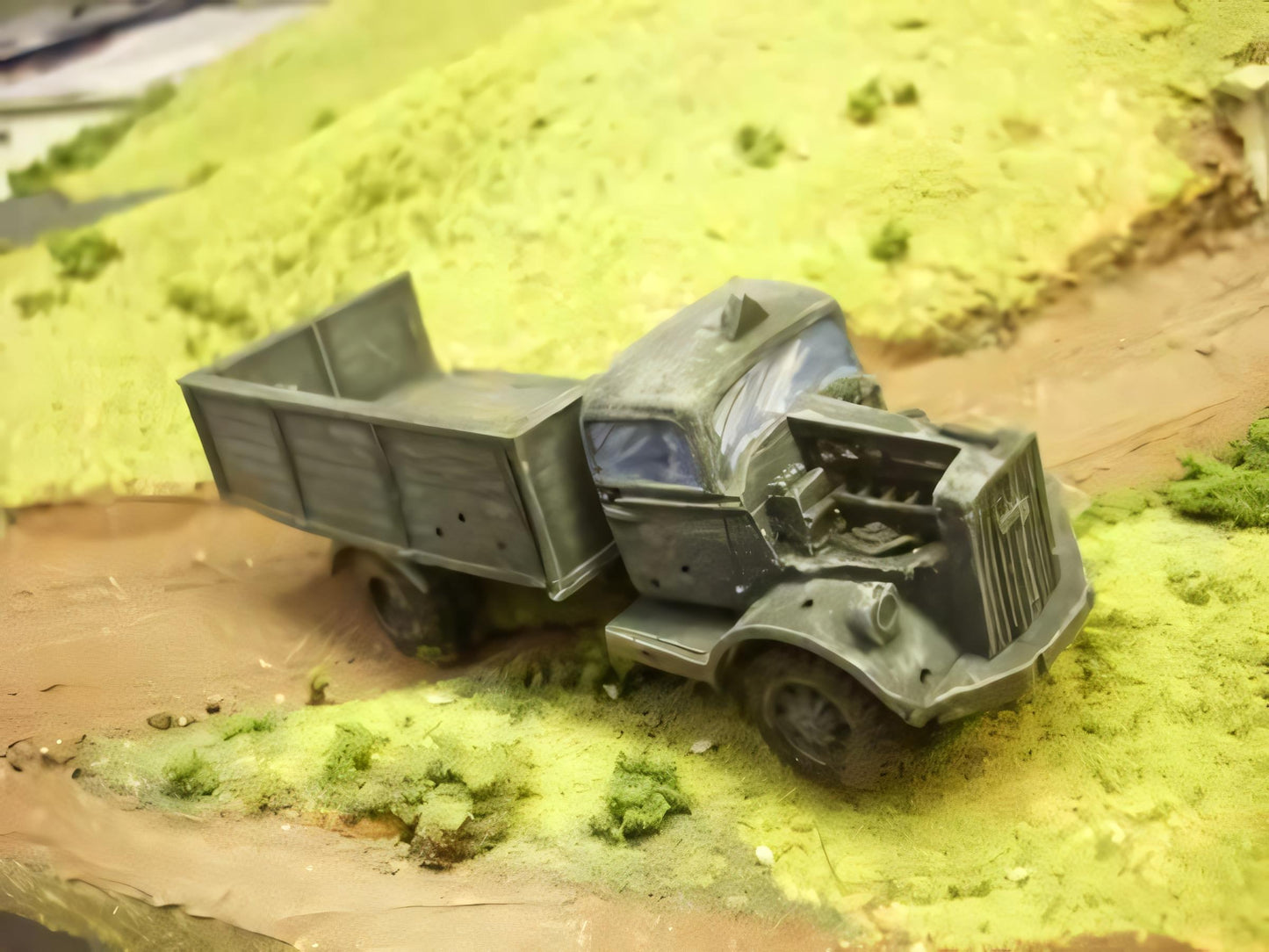 28mm SHOT UP OPEL BLITZ TRUCK