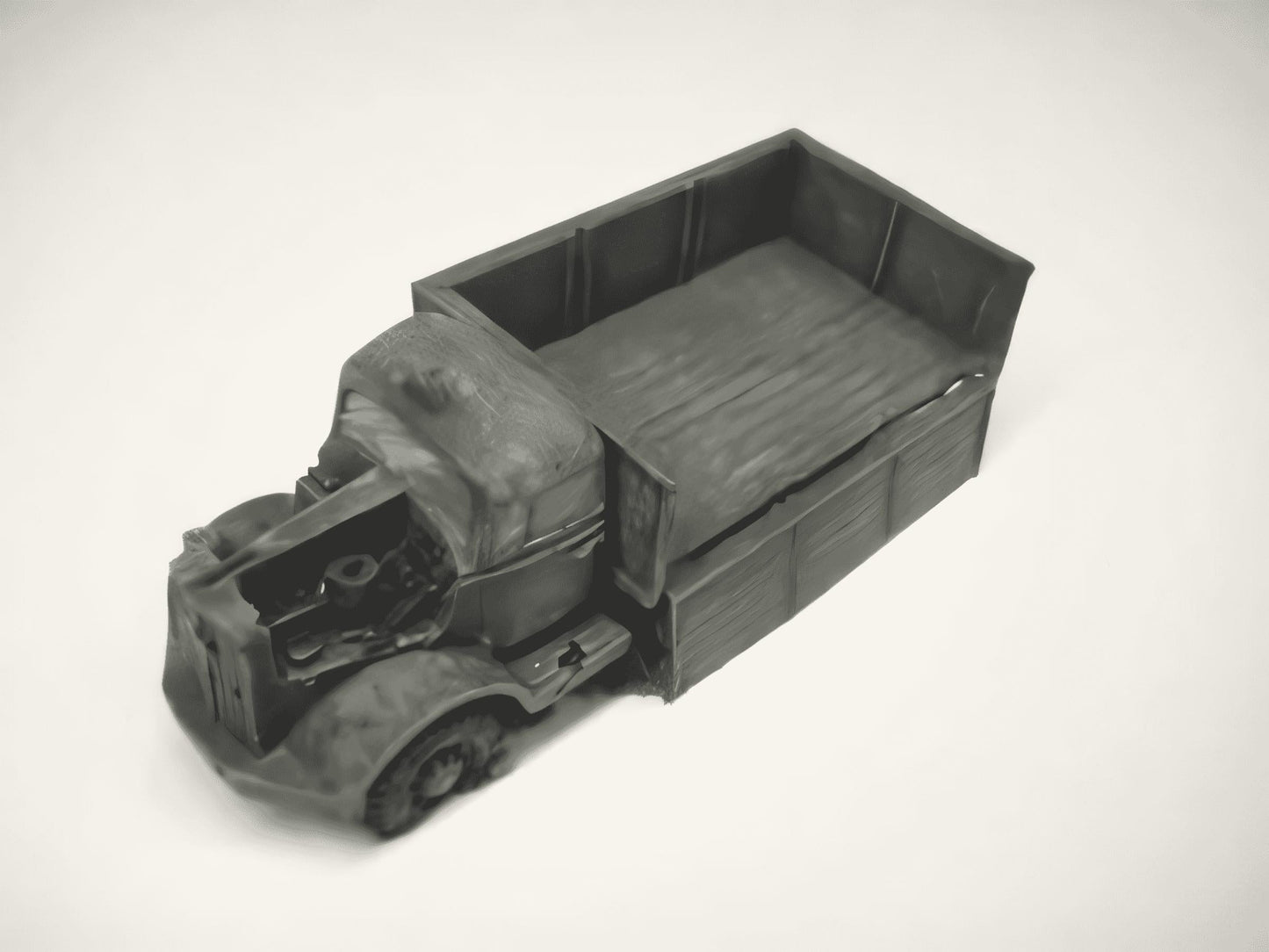 28mm SHOT UP OPEL BLITZ TRUCK